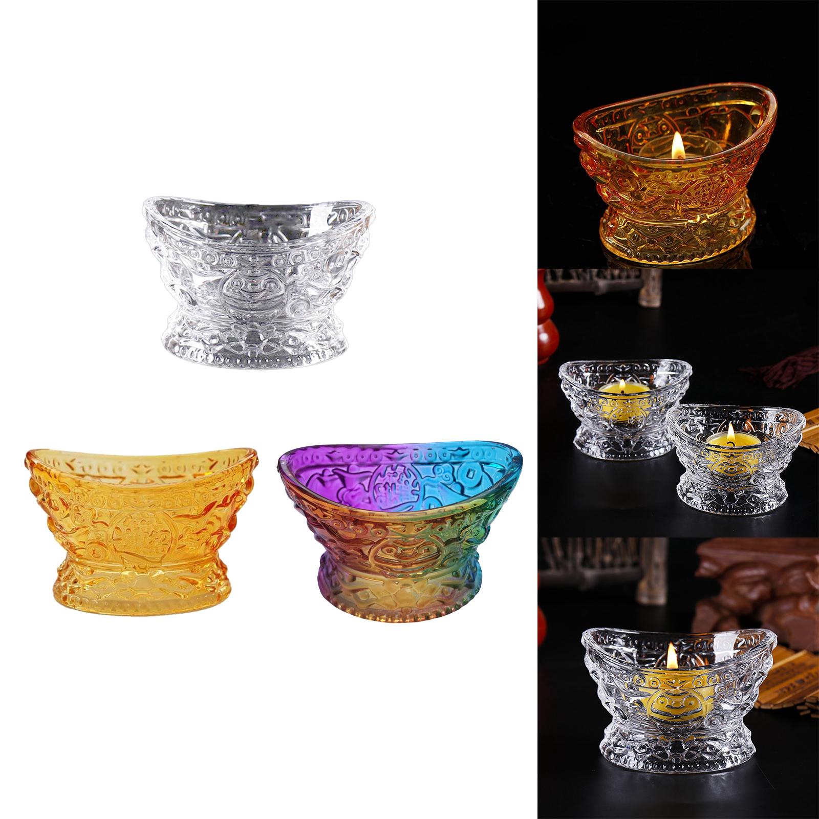 Elegant Tea Light Candle Holder Tealight Holder for Festival Party Decor S White