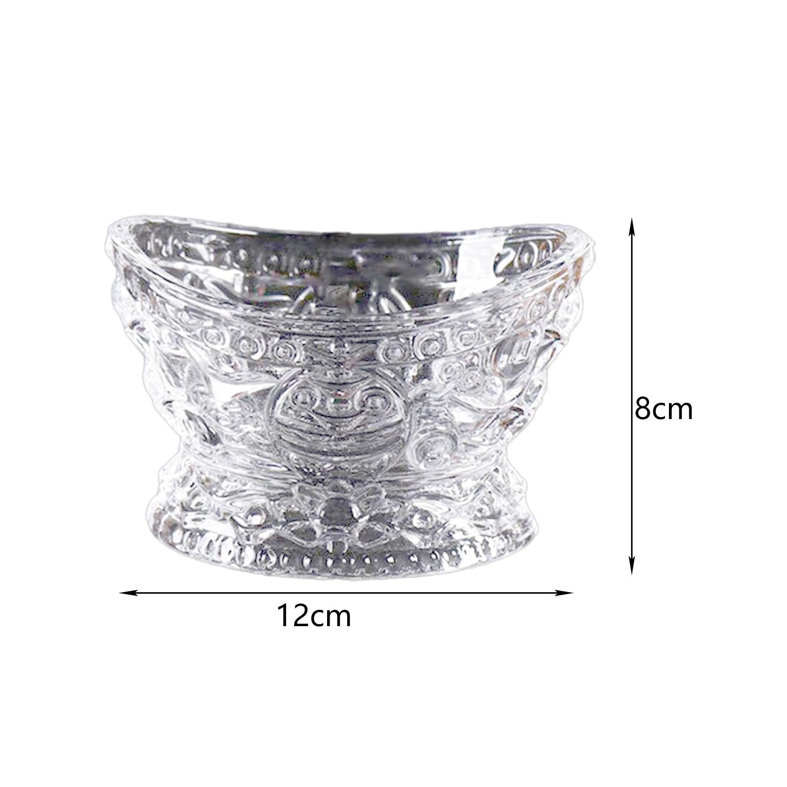 Elegant Tea Light Candle Holder Tealight Holder for Festival Party Decor L White