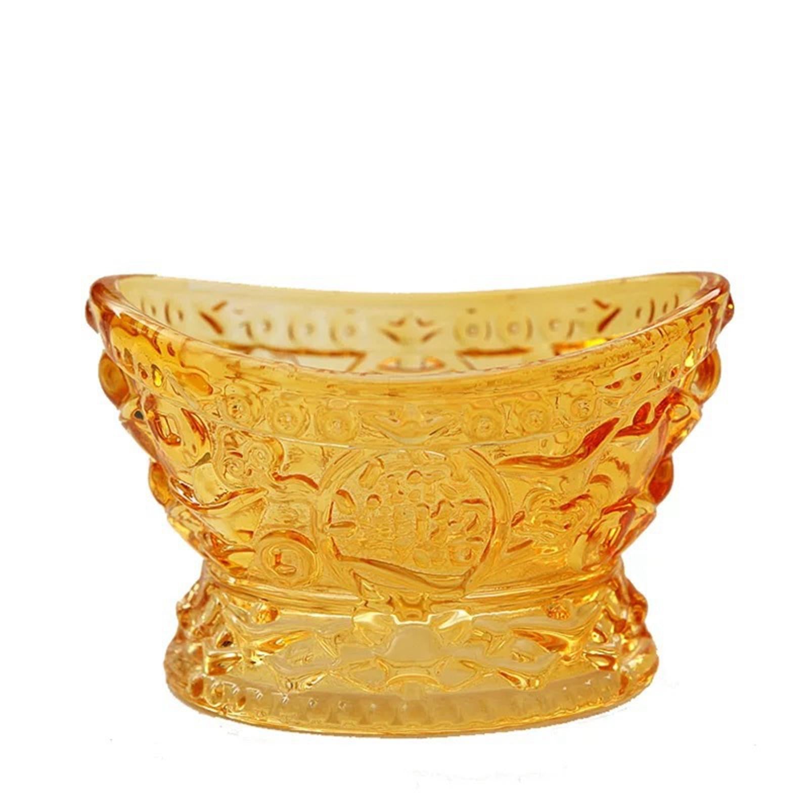 Elegant Tea Light Candle Holder Tealight Holder for Festival Party Decor Amber L
