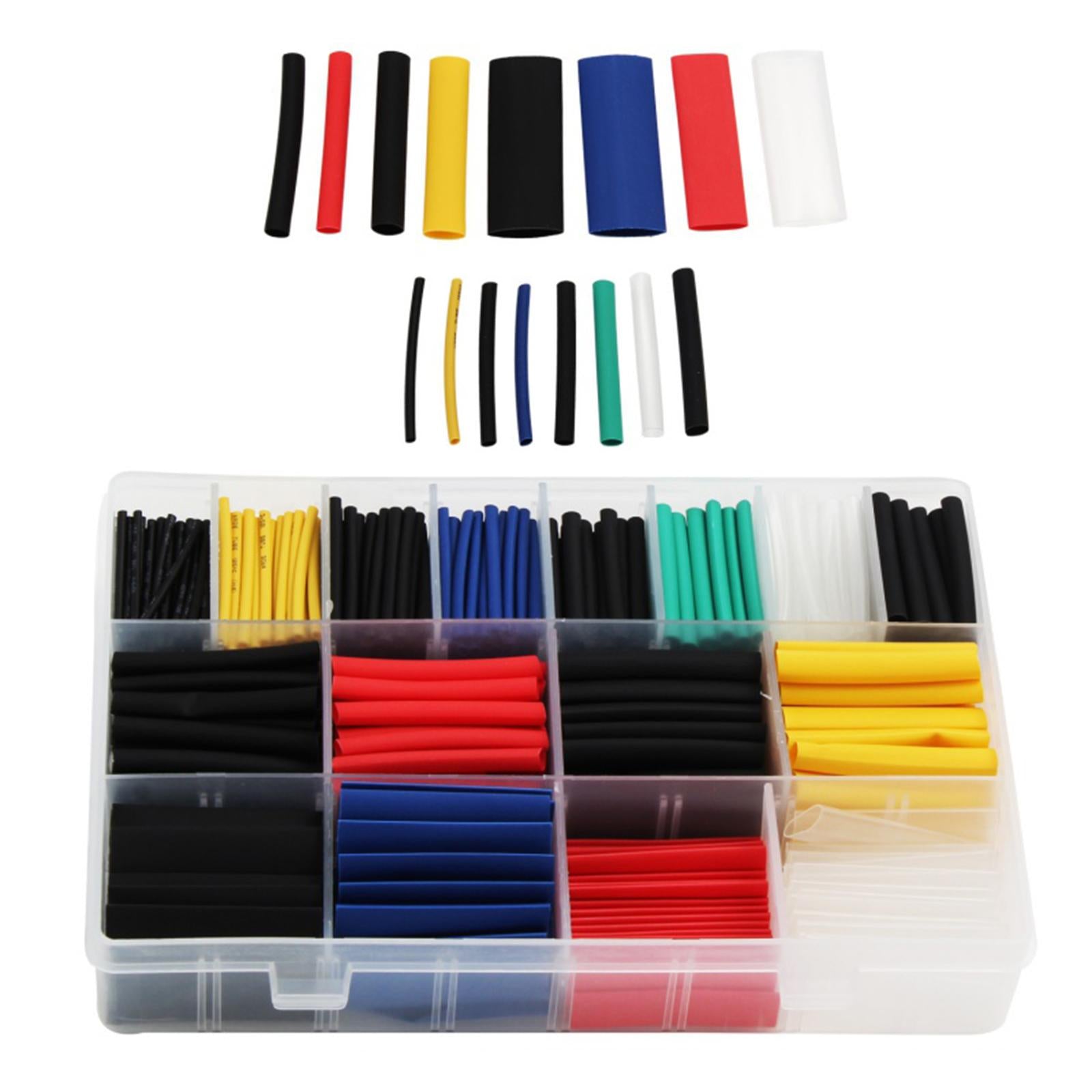 580x Heat Shrink Tube Kit Insulation Shrinkable Tube 2:1 with Box