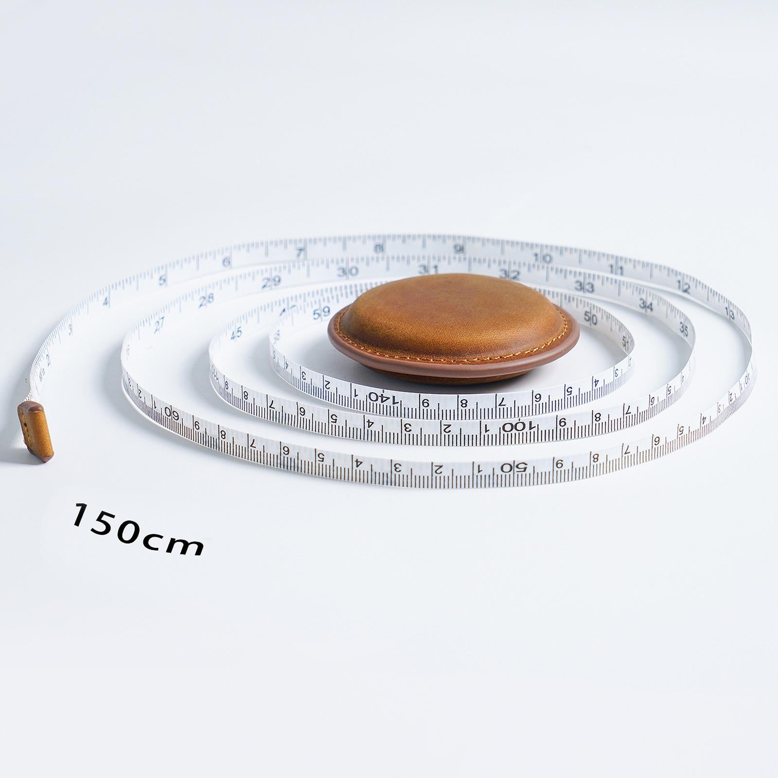 Soft Retractable measuring tapes PU Leather Portable Accurate for Nursing A