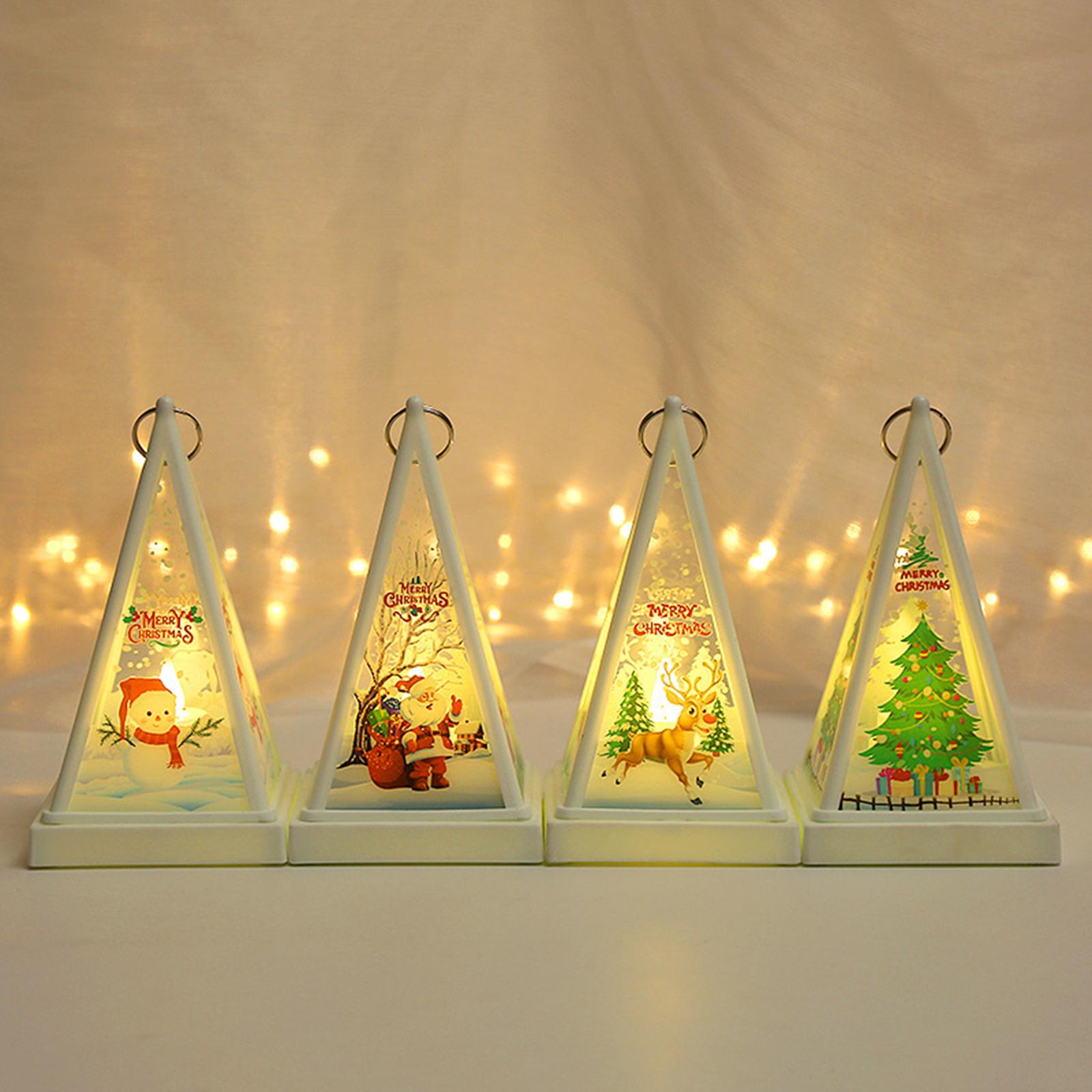 Holiday Lantern Xmas Decoration Decoration Party Home Decoration Holiday Snowman