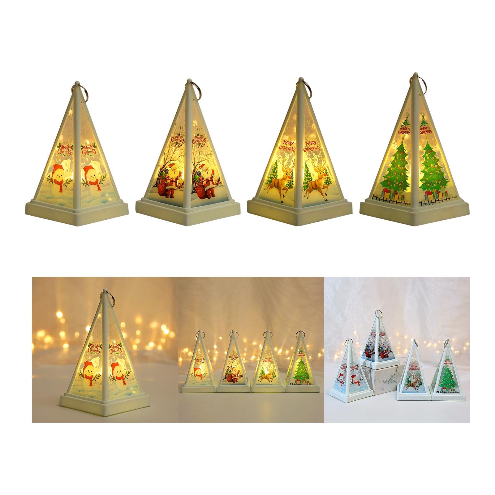 Holiday Lantern Xmas Decoration Decoration Party Home Decoration Holiday Snowman