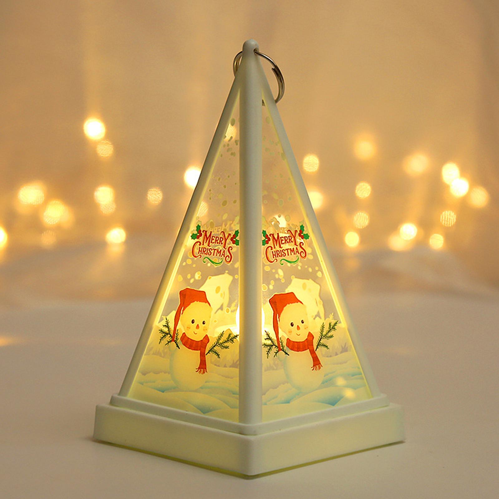 Holiday Lantern Xmas Decoration Decoration Party Home Decoration Holiday Snowman