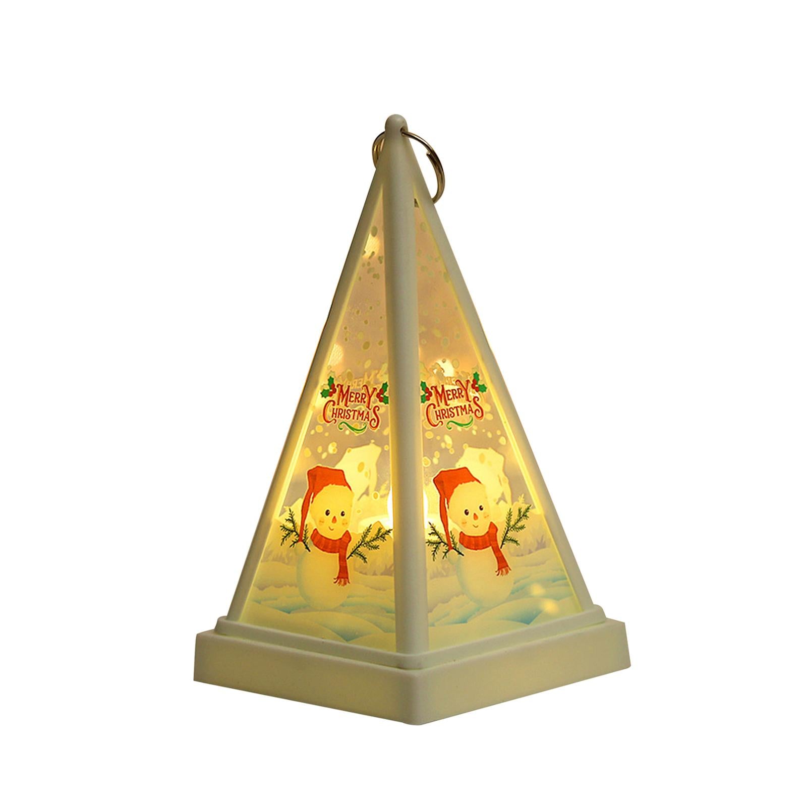 Holiday Lantern Xmas Decoration Decoration Party Home Decoration Holiday Snowman