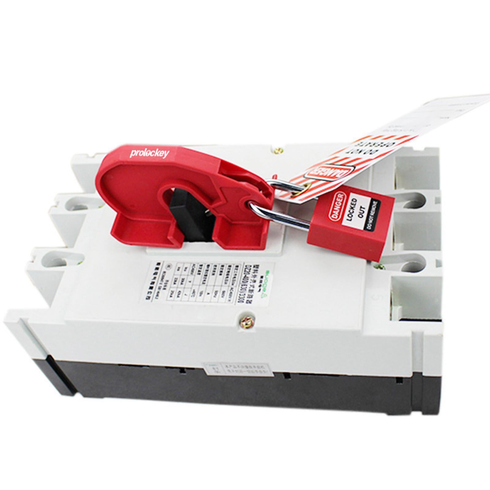 Circuit Breaker Lockout Multifunctional with Screws 10mm Lockhole for Use Upgrade Screws