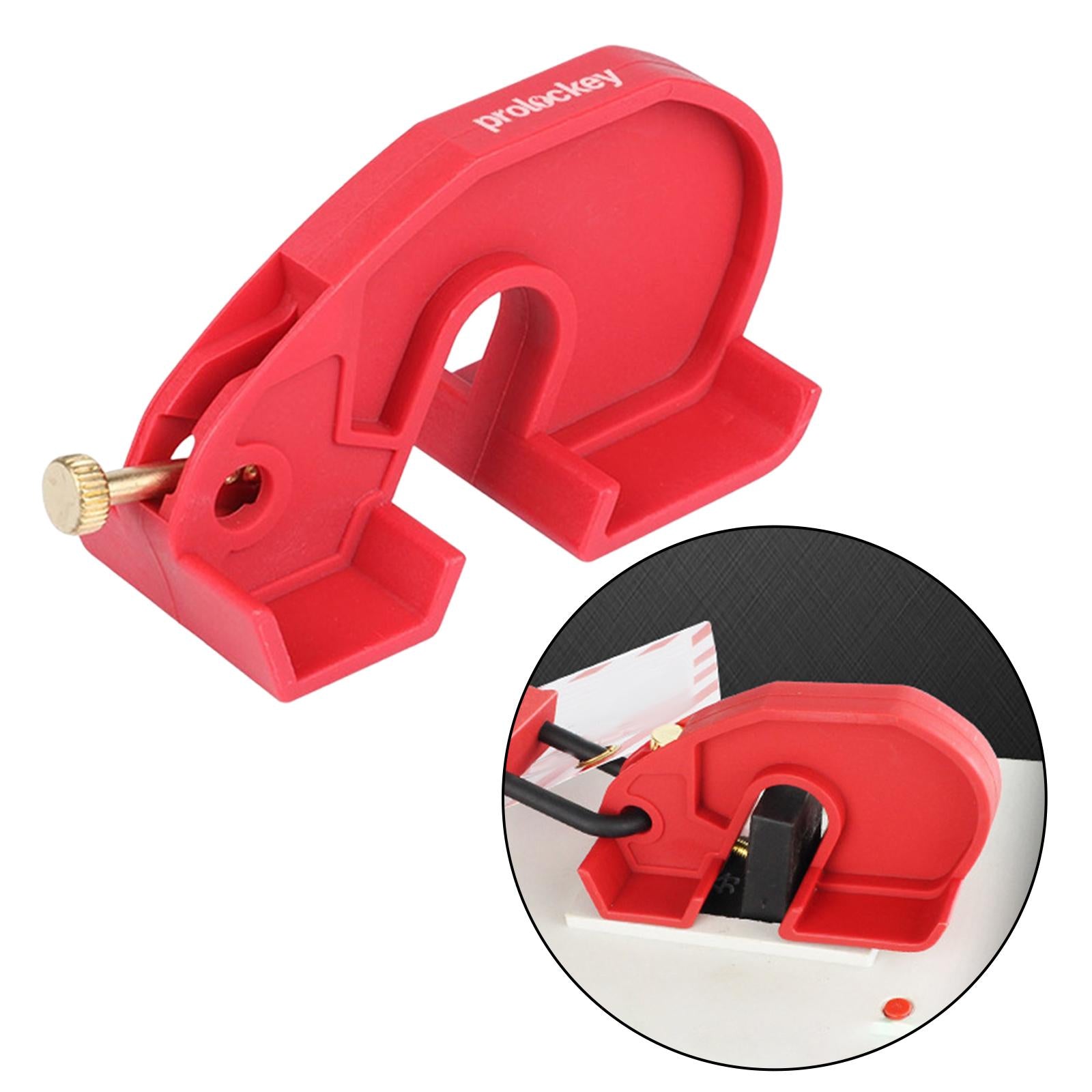 Circuit Breaker Lockout Multifunctional with Screws 10mm Lockhole for Use Upgrade Screws