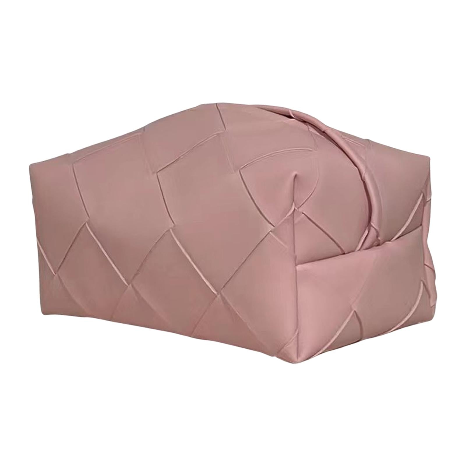 Freestanding Tissue Cover Tissue Paper Holder for Dining Table Bedroom Decor Pink