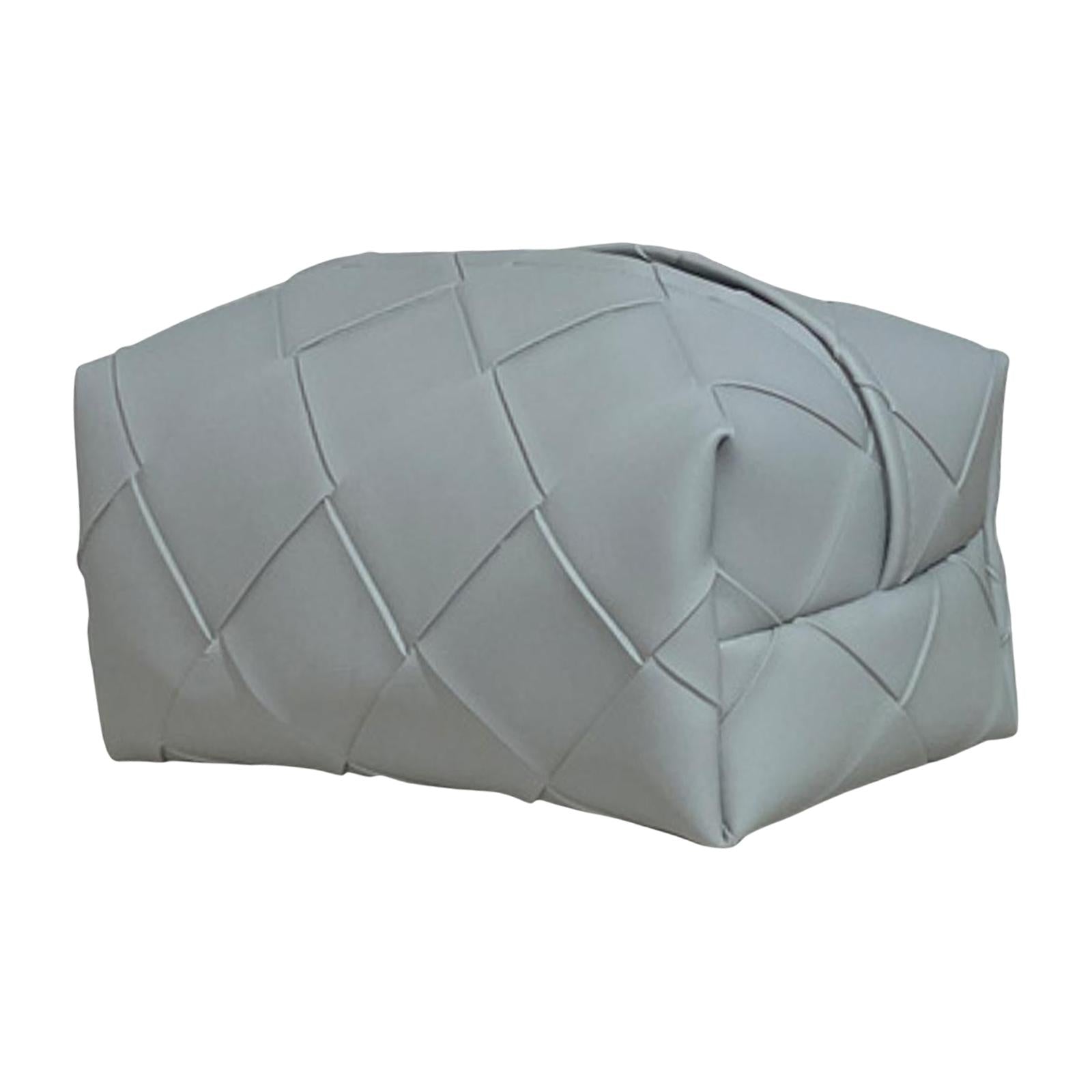 Freestanding Tissue Cover Tissue Paper Holder for Dining Table Bedroom Decor Gray
