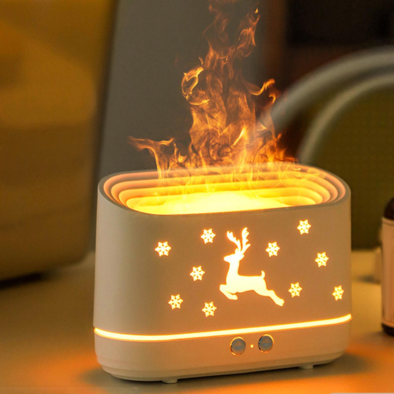 Simulation Flame Mist Humidifier USB for Living Rooms