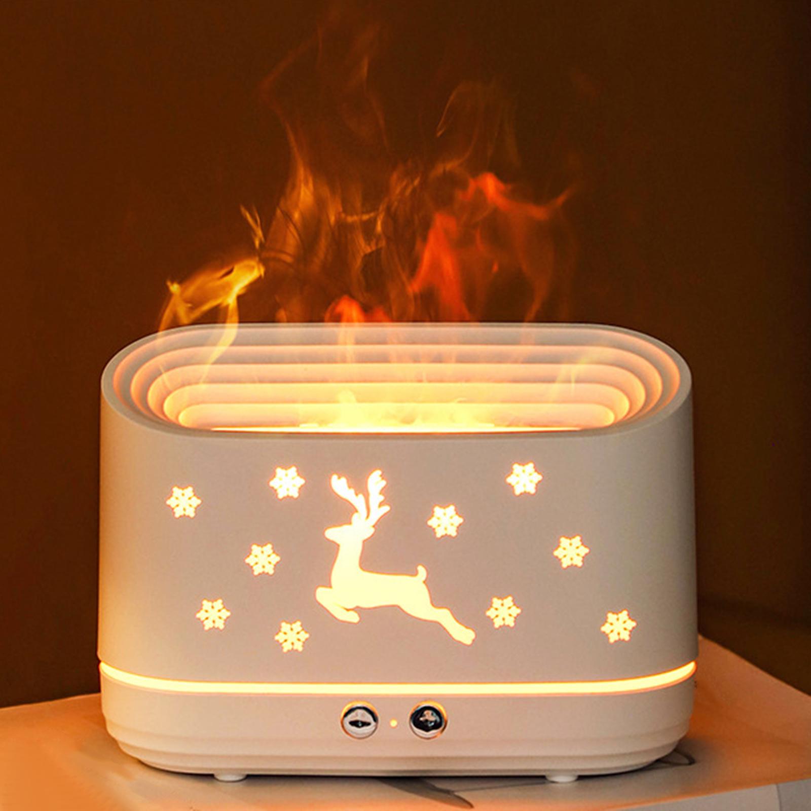 Simulation Flame Mist Humidifier USB for Living Rooms