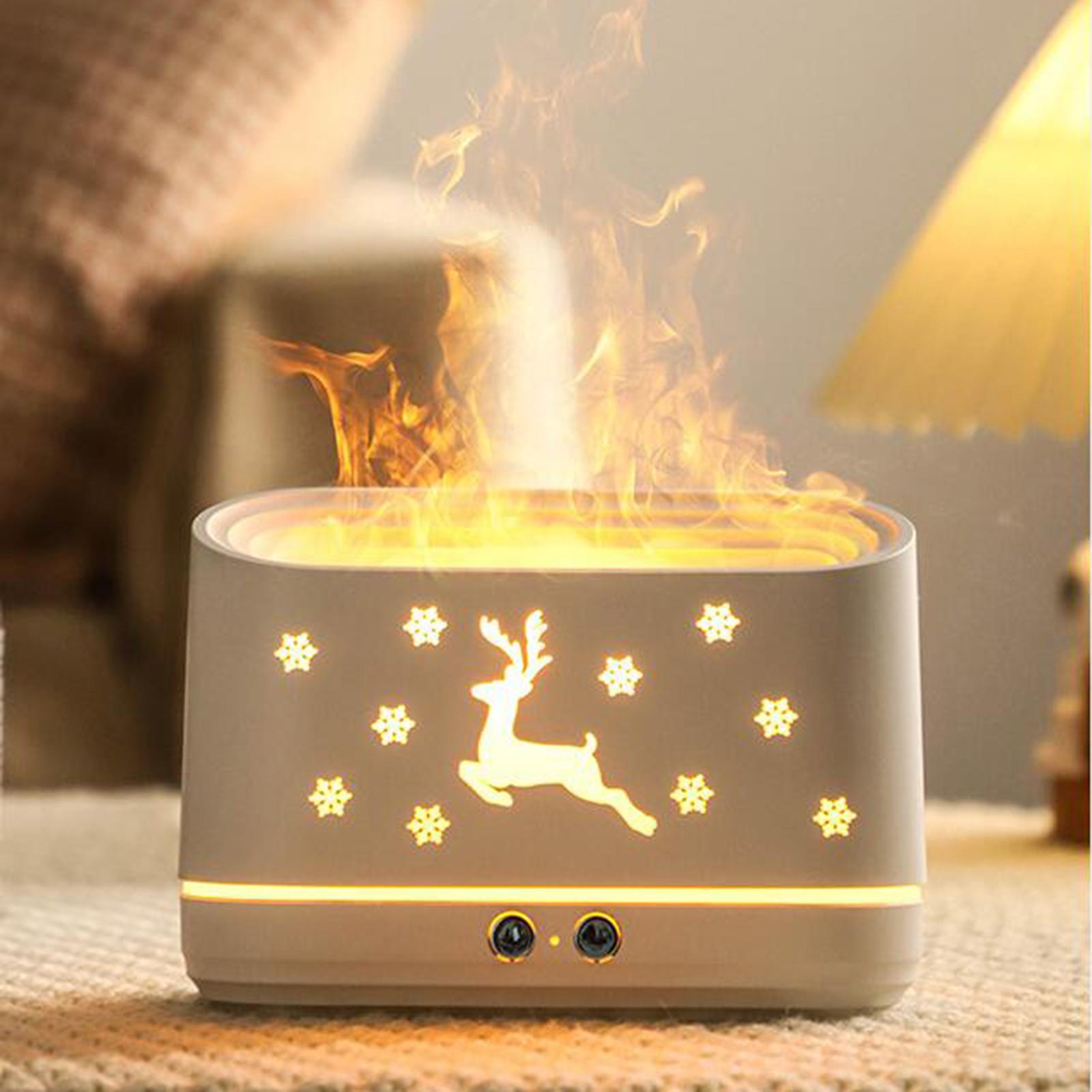 Simulation Flame Mist Humidifier USB for Living Rooms