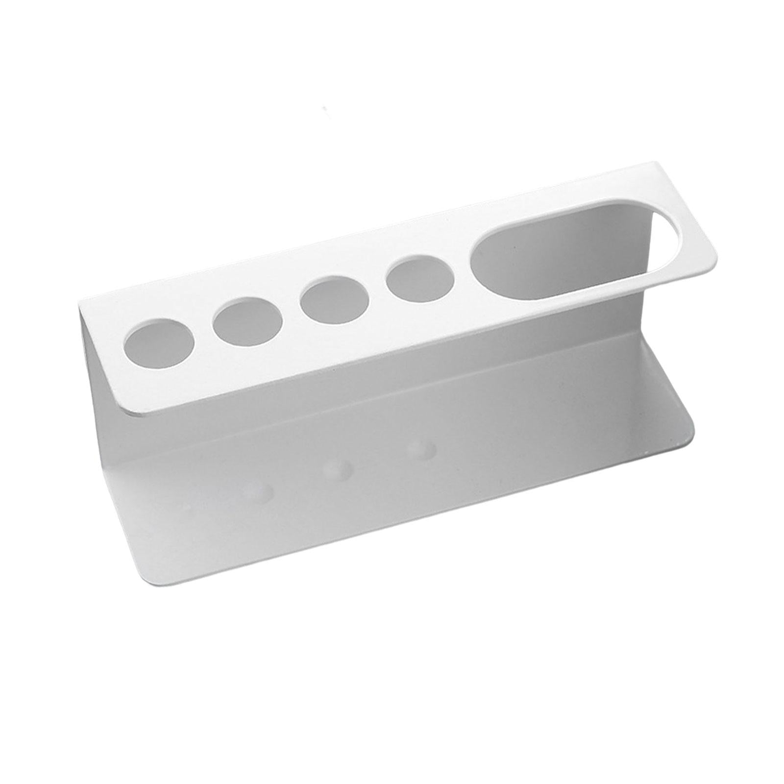 Dry Erase Marker Holder Wall Mounted Accessories for Desktop Locker School White