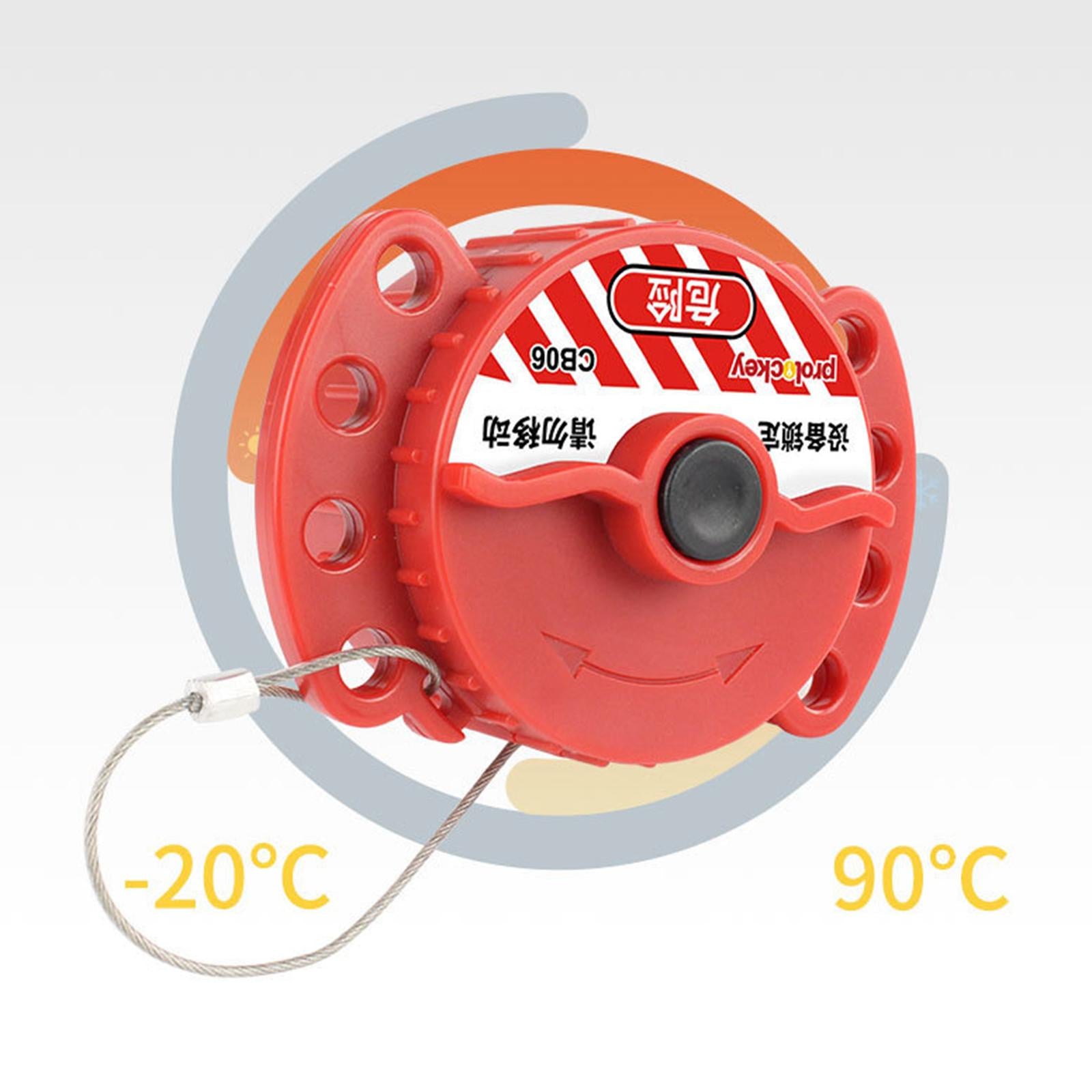 Heavy Duty Lockout Steel Cable Cable Lockout Durable Lockout Cable
