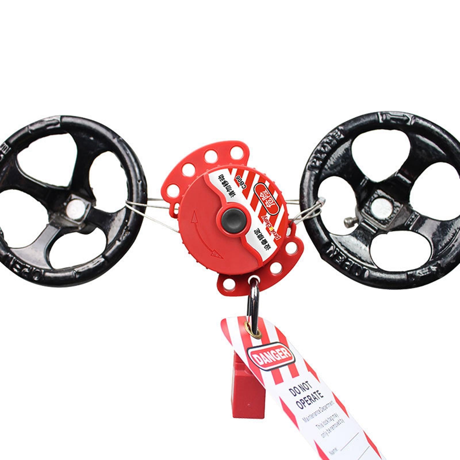 Heavy Duty Lockout Steel Cable Cable Lockout Durable Lockout Cable