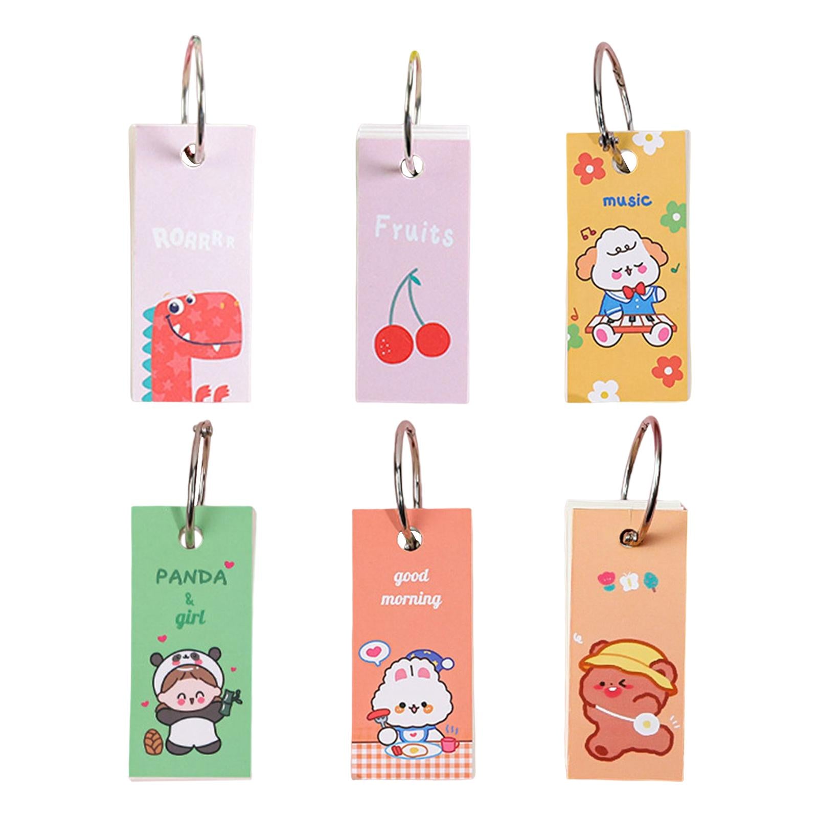 Blank Index Note Cards Bookmark Memo Scratch Pads for Learning Notes Taking Dinosaur