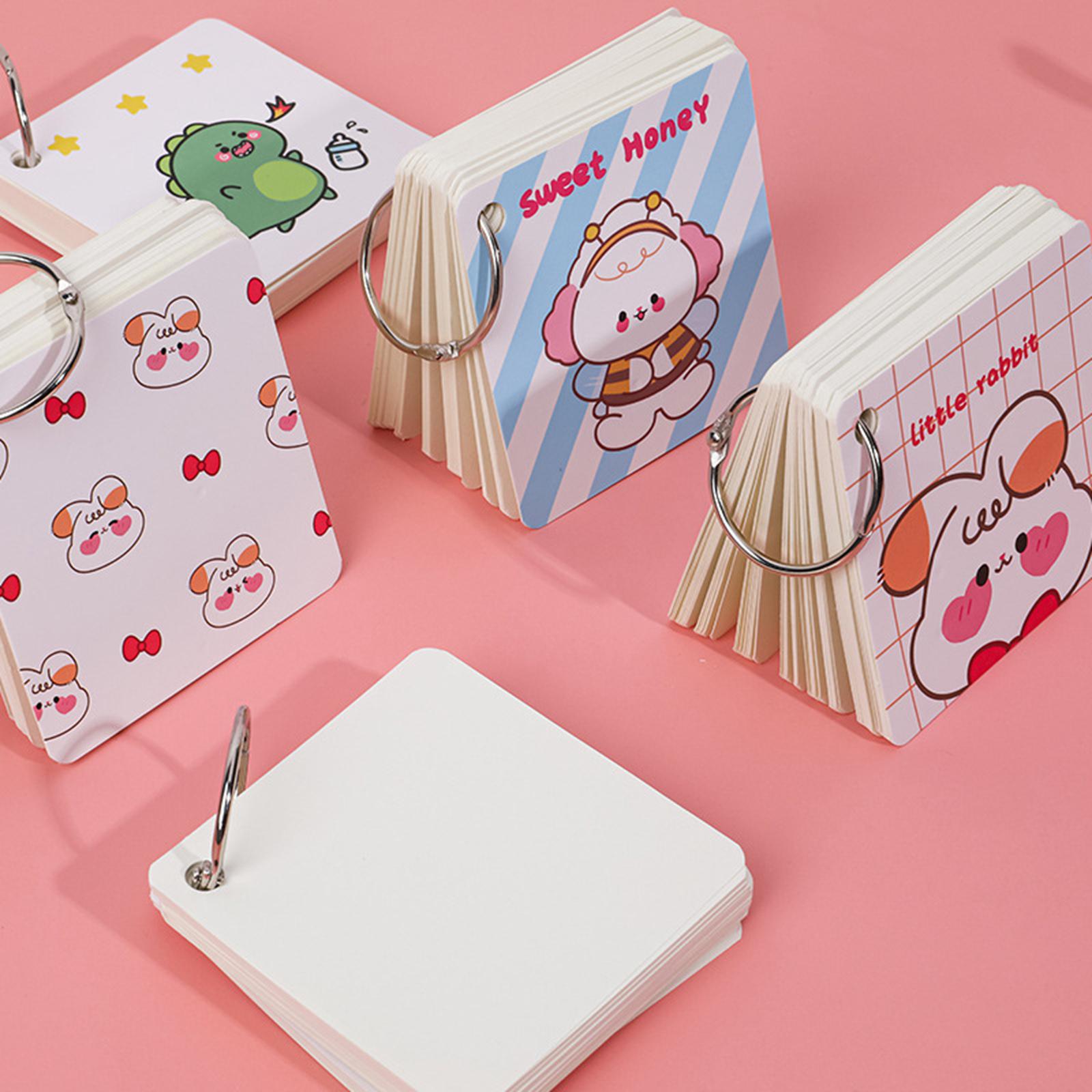 Mini Memo Pad Tearable Multifunctional Detachable for Office Study Diaries Teddy