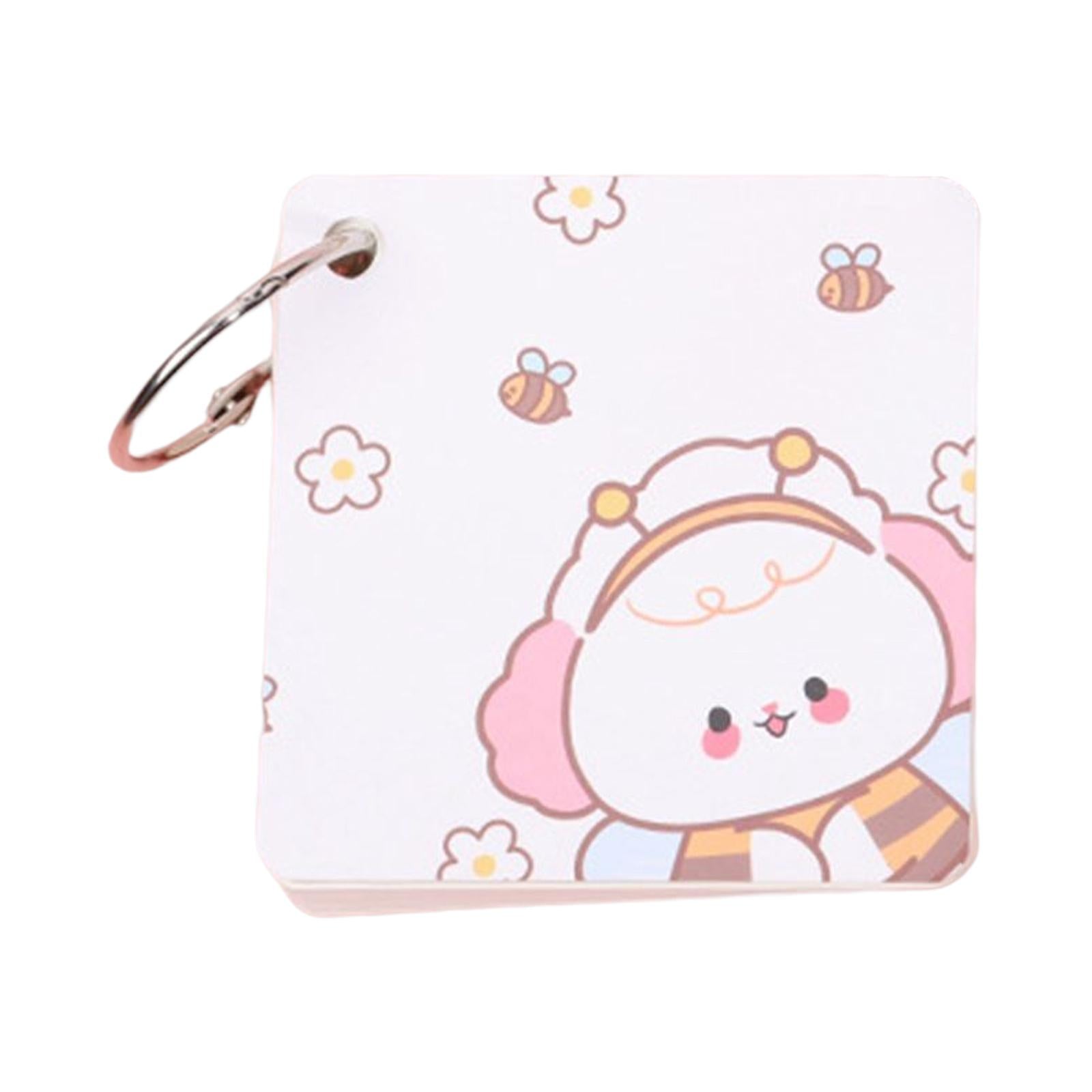 Mini Memo Pad Tearable Multifunctional Detachable for Office Study Diaries Teddy