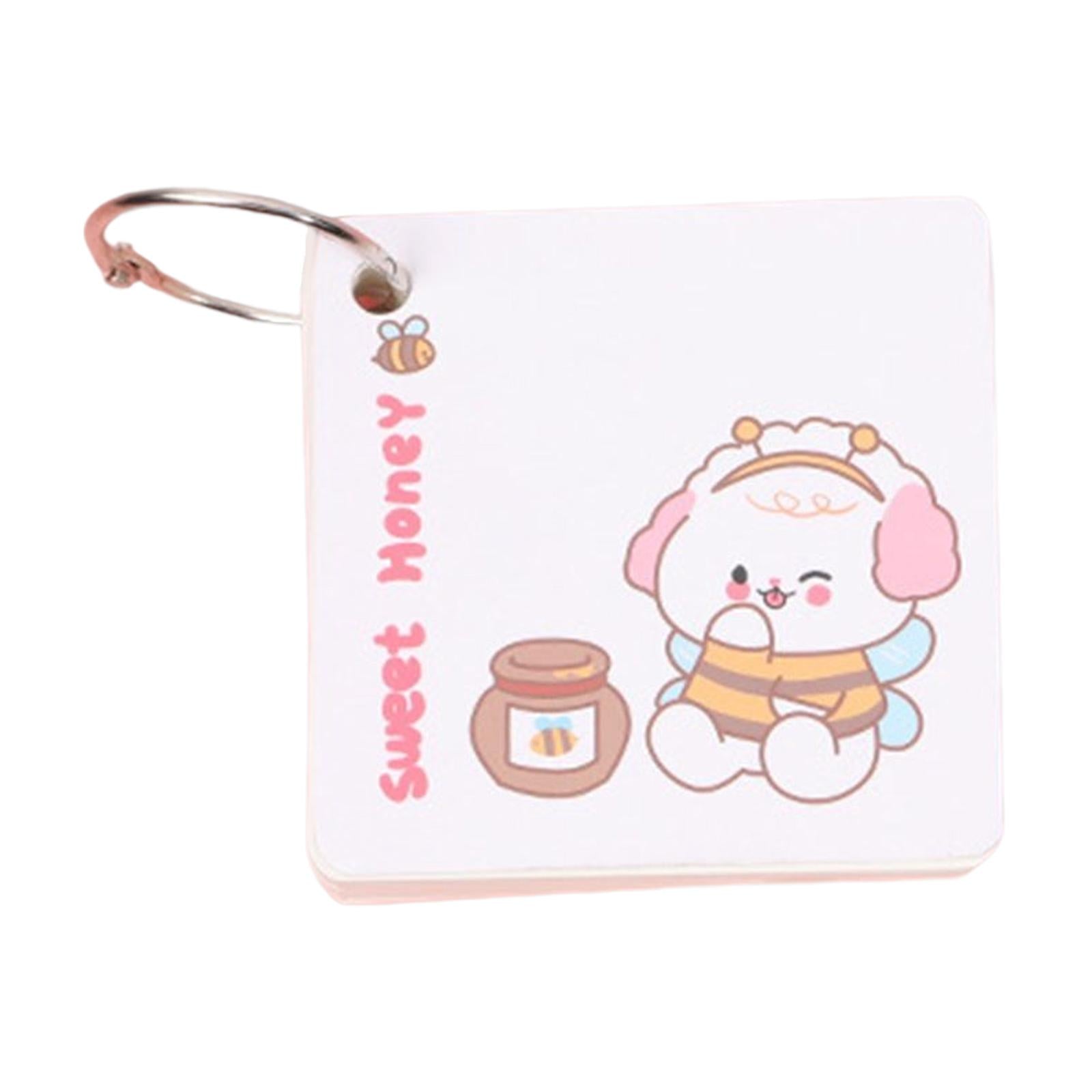 Mini Memo Pad Tearable Multifunctional Detachable for Office Study Diaries Teddy