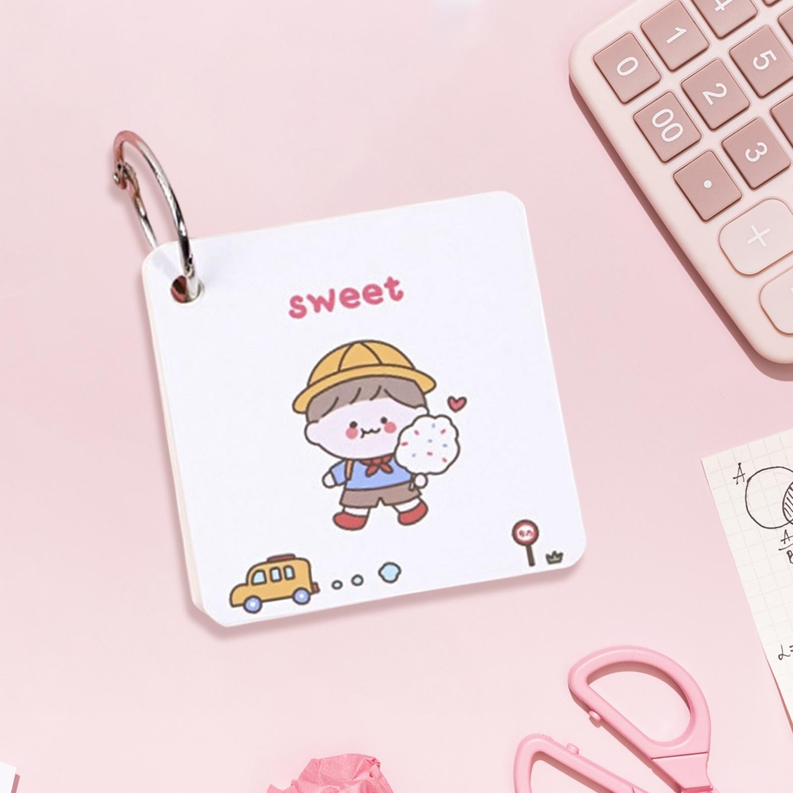 Mini Memo Pad Tearable Multifunctional Detachable for Office Study Diaries Boy