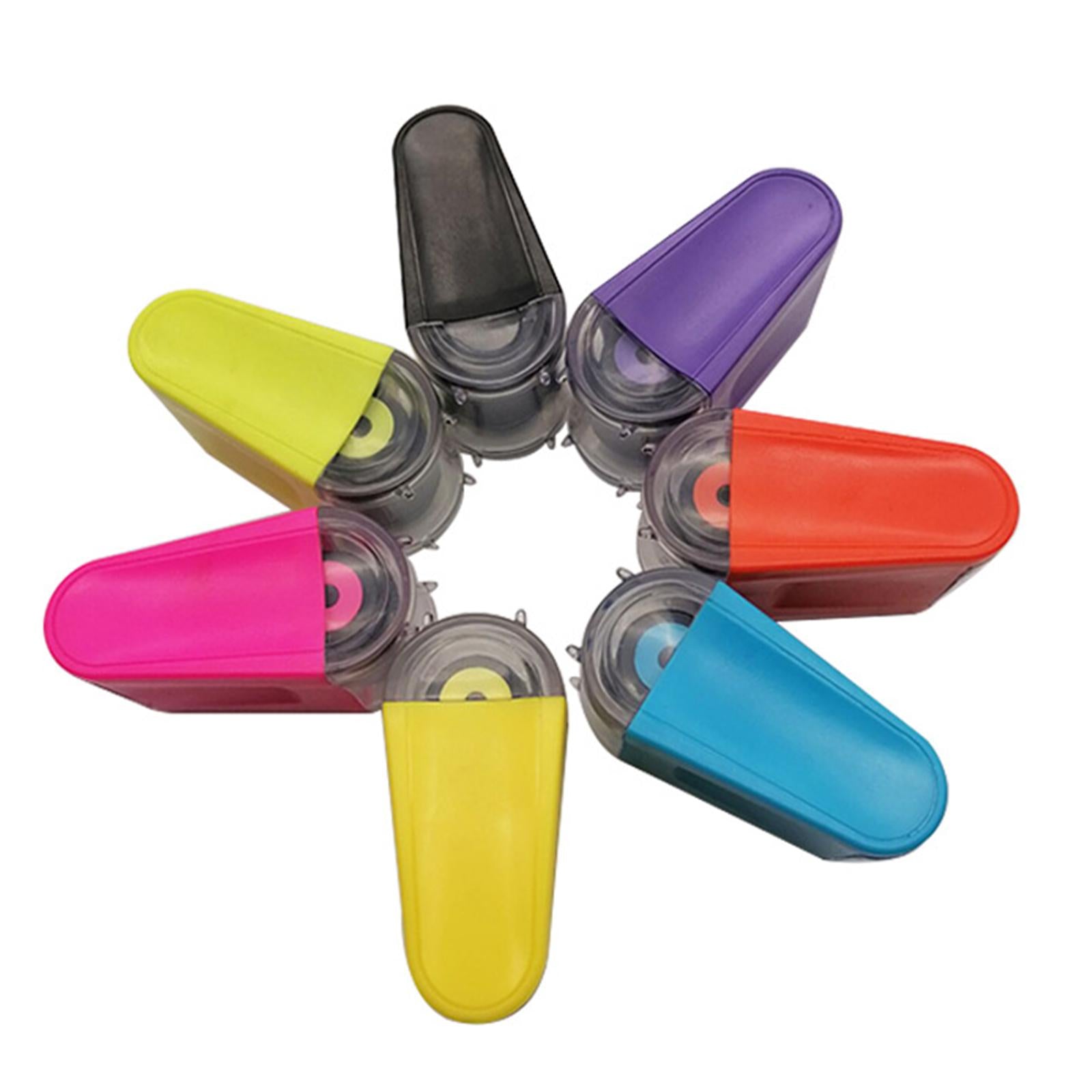 Identity Protection Roller Stamp Refillable Privacy Roller for Messy Code Red