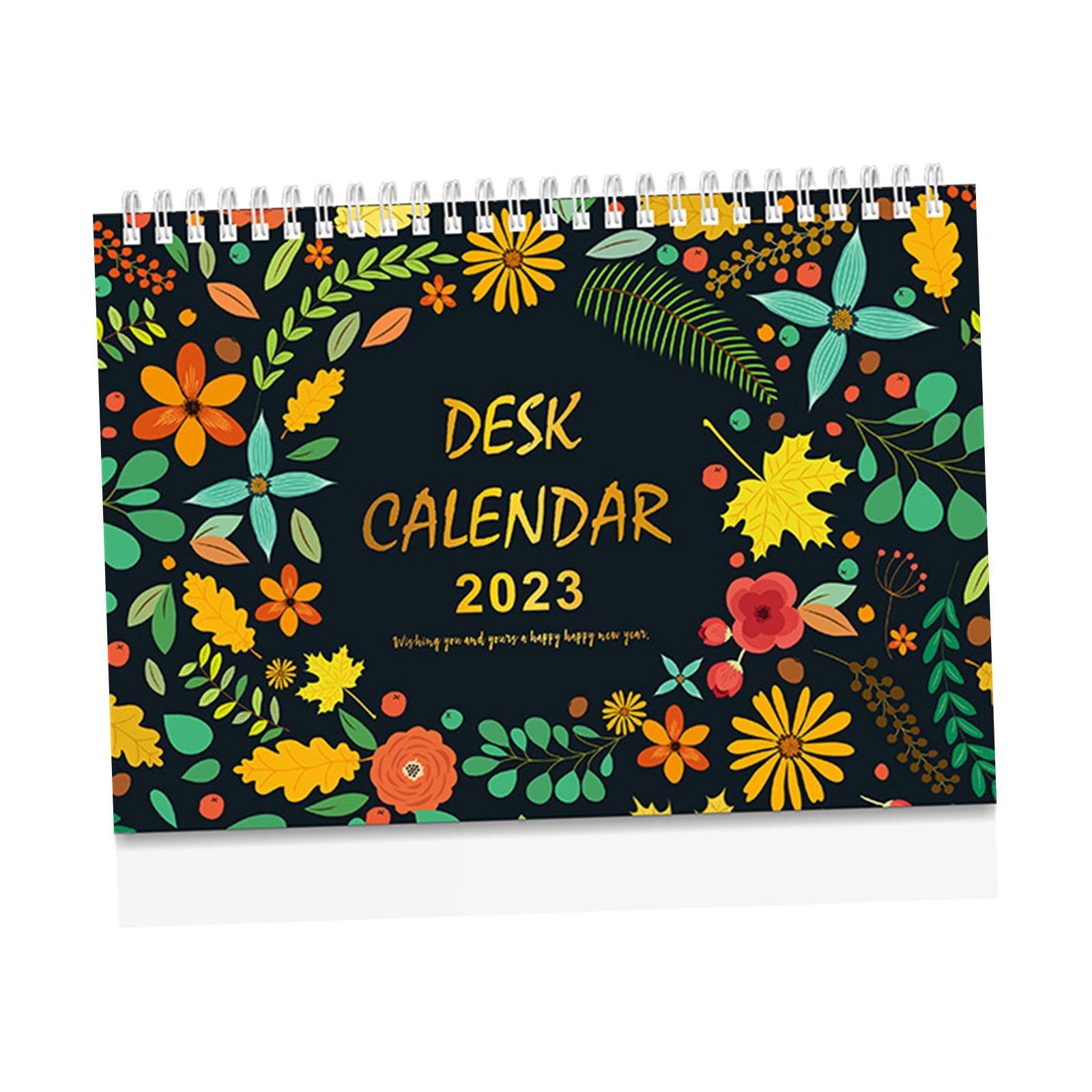 Mini Desk Calendar Monthly Schedule Planner Portable Planner for Tasks G