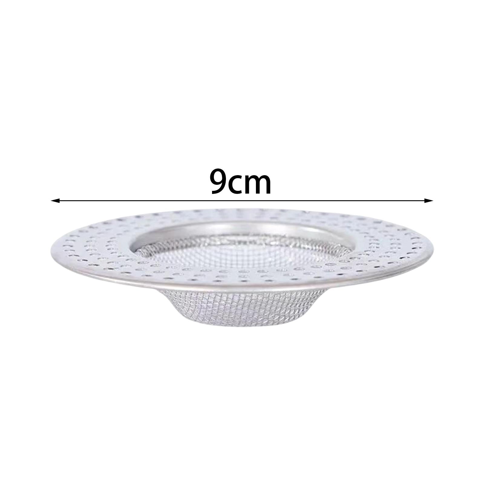 Mesh Drain Strainer Basket Filter Kitchen Sink Strainer for Wash Basin 9cm