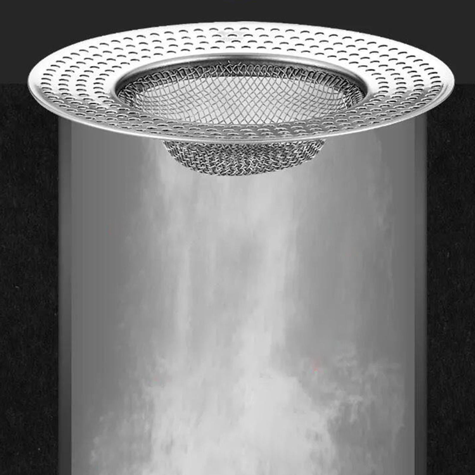 Mesh Drain Strainer Basket Filter Kitchen Sink Strainer for Wash Basin 9cm