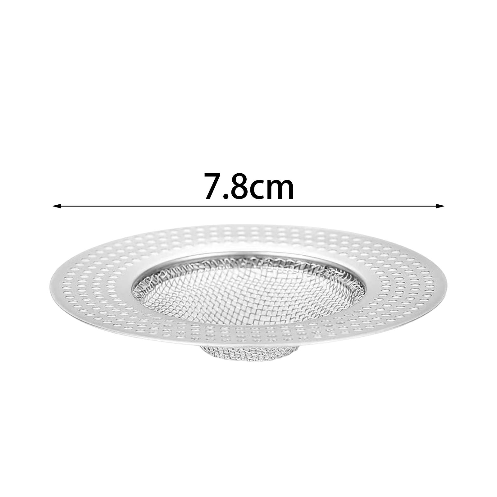 Mesh Drain Strainer Basket Filter Kitchen Sink Strainer for Wash Basin 7.8cm