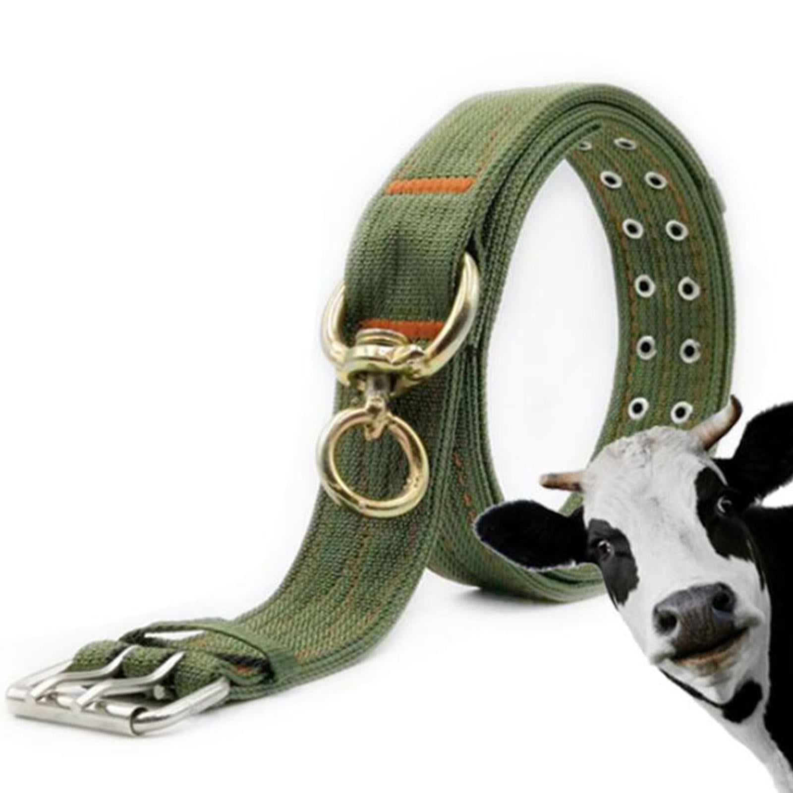 Thickened Cow Neck Collar Adjustable Farm Animals Selection for Farm Hunting 130cm
