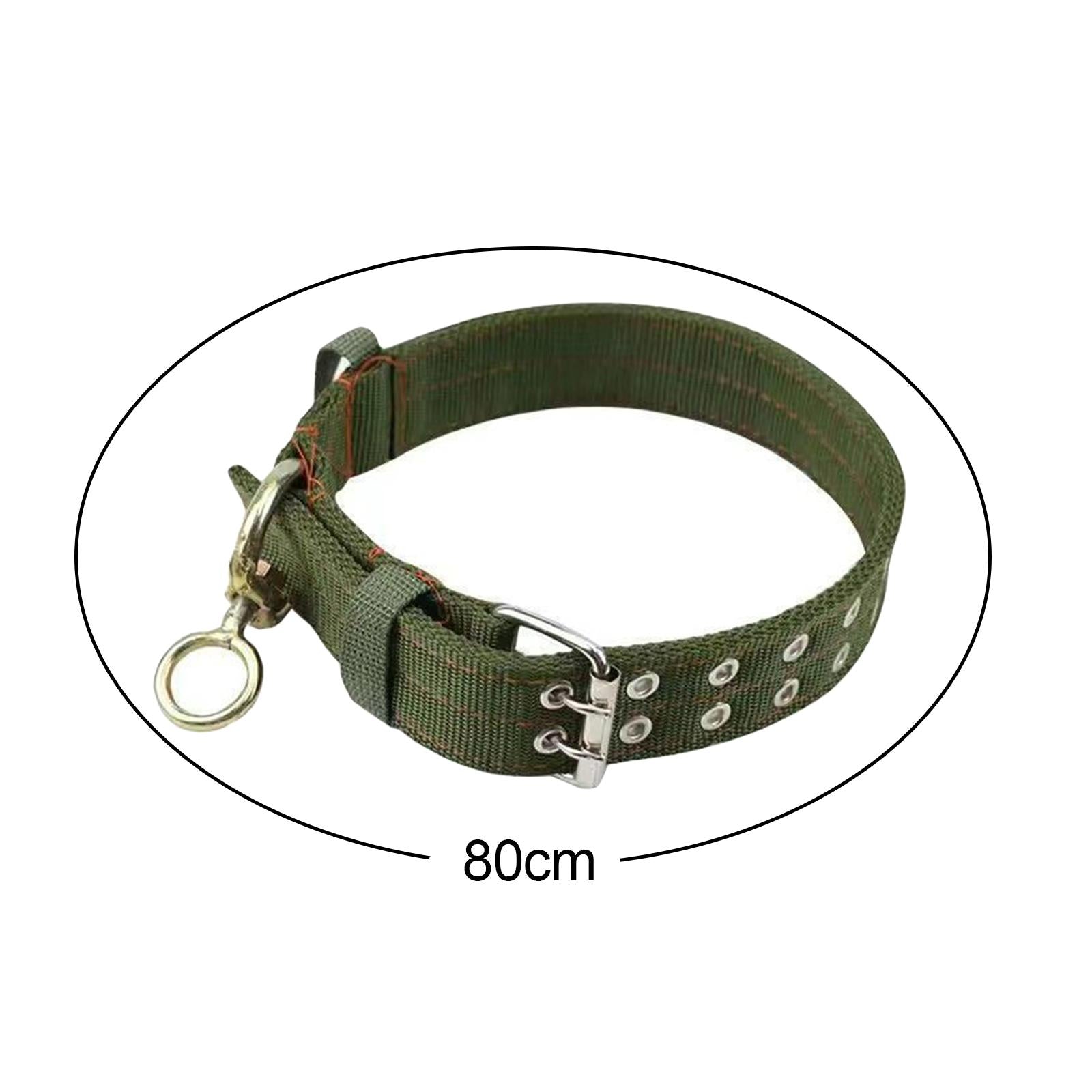 Multifunction Cow Collar Oxford Cloth Adjustable Thicken for Sheep Cow 80cm
