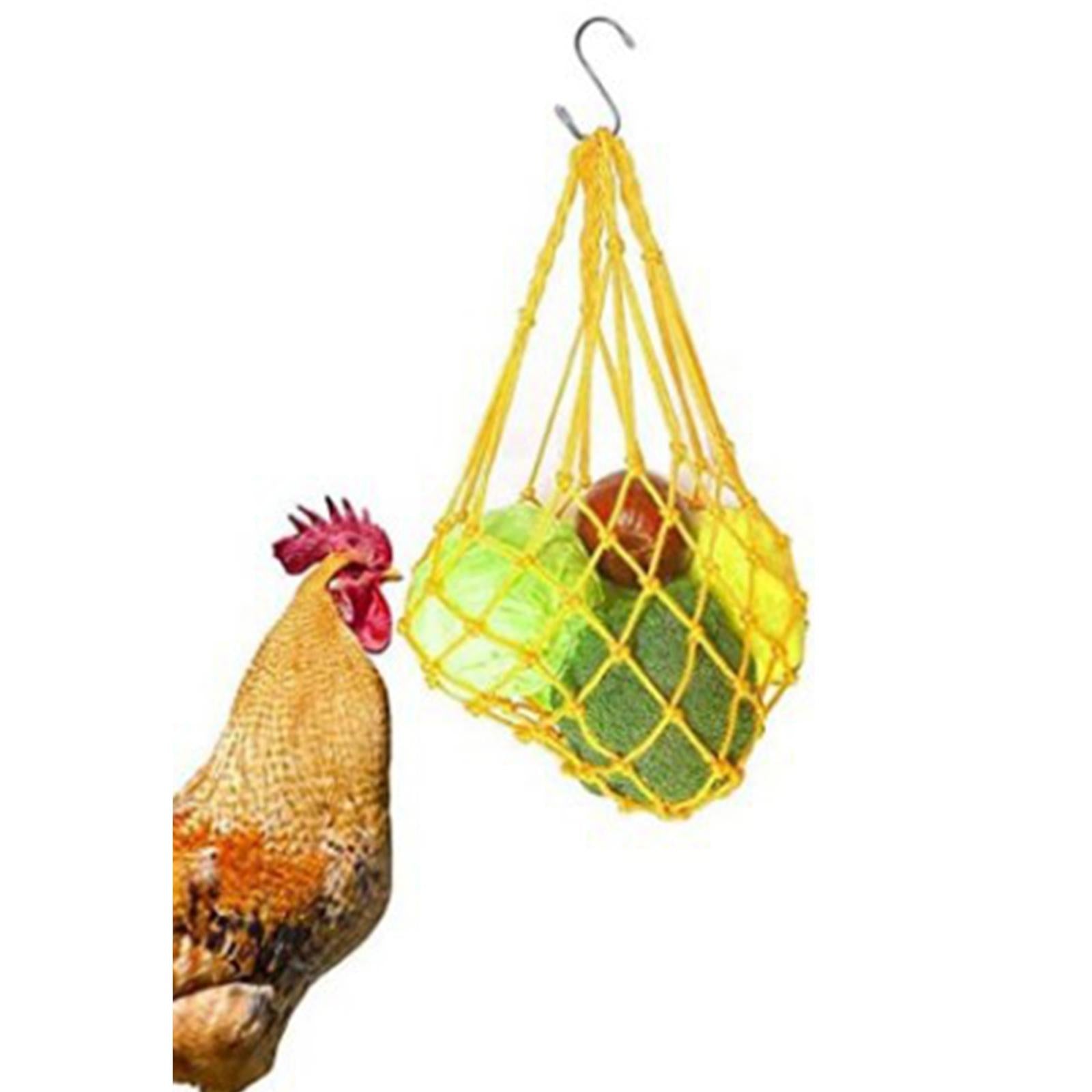 Vegetable Feeder String Bag Coop Toy Feeding Net Bag Chicken Accessories Net Bag