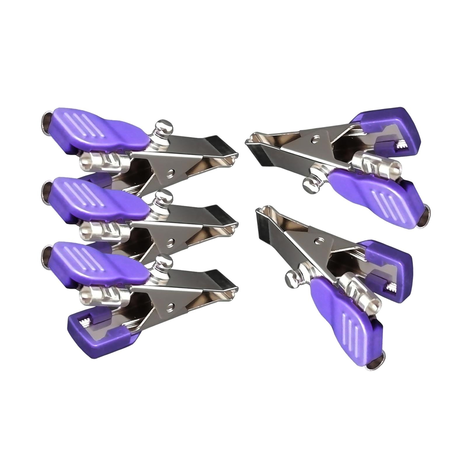 5x Reusable Pet Ecg Alligator Clip Veterinary Ecg Clip for Pets Dog