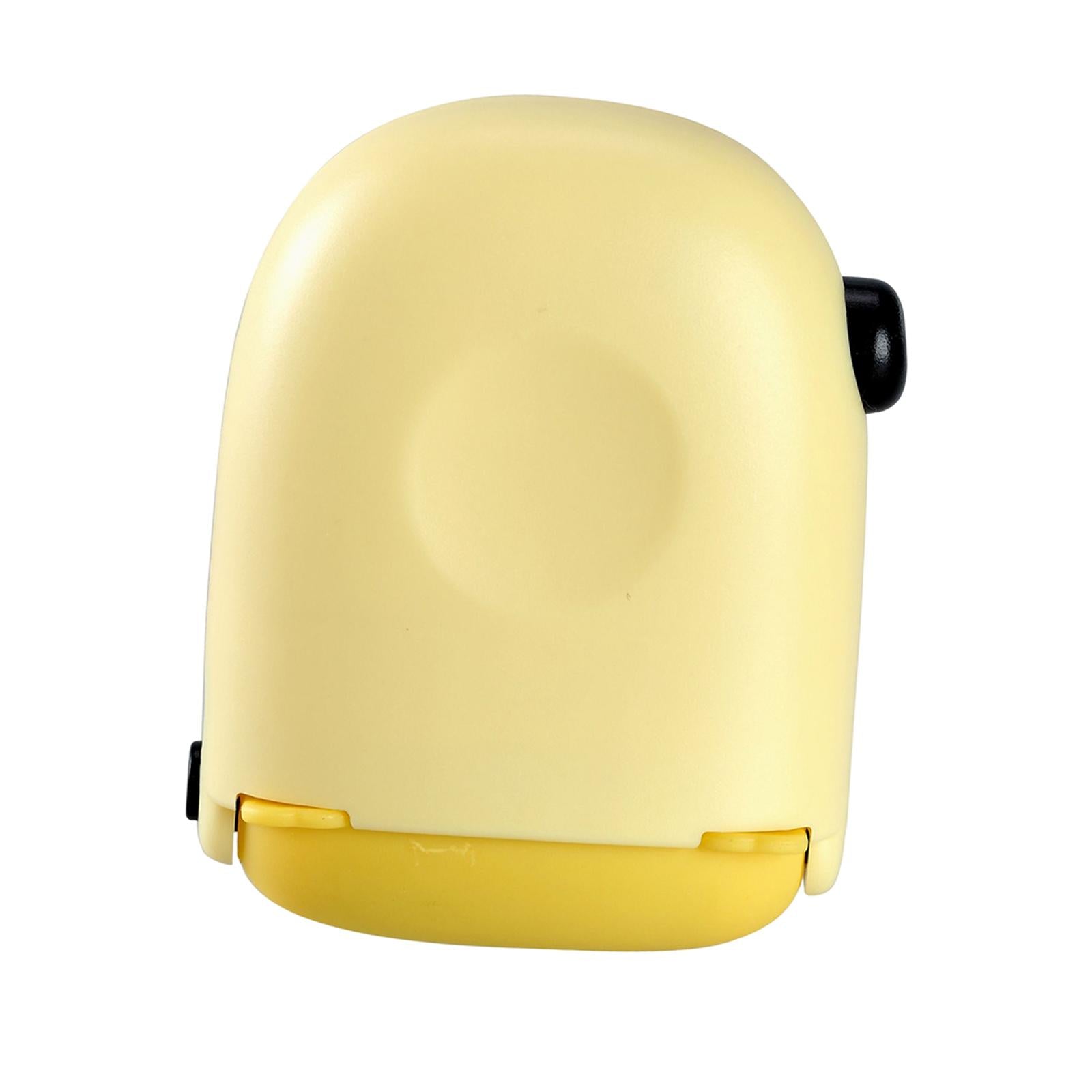Privacy Roller Box Opener Wide Coverage Lightweight for Messy Code Girls Boy Yellow