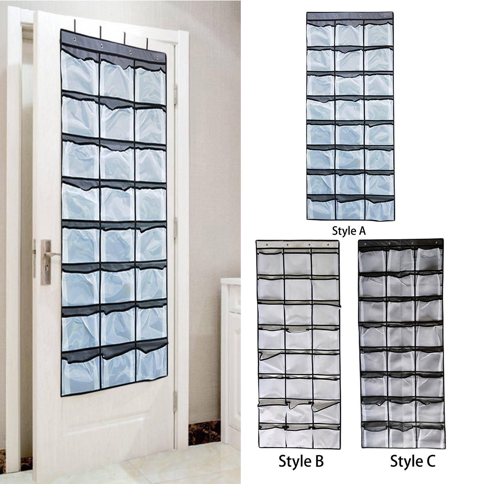 Over The Door Shoe Organizer Rack Folding Multifunctional Bedroom Closet Style A