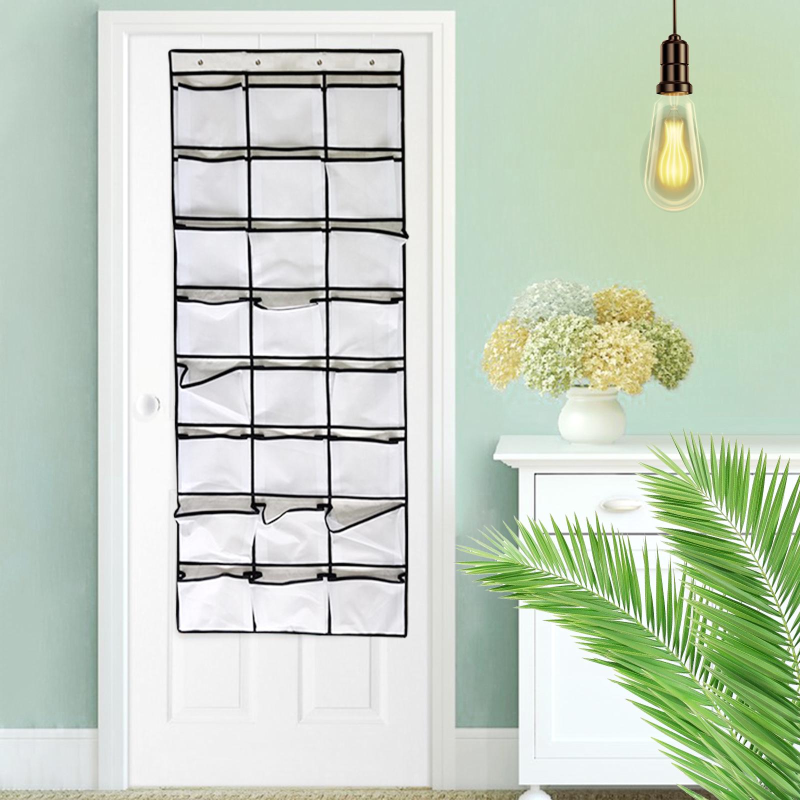 Over The Door Shoe Organizer Rack Folding Multifunctional Bedroom Closet Style B