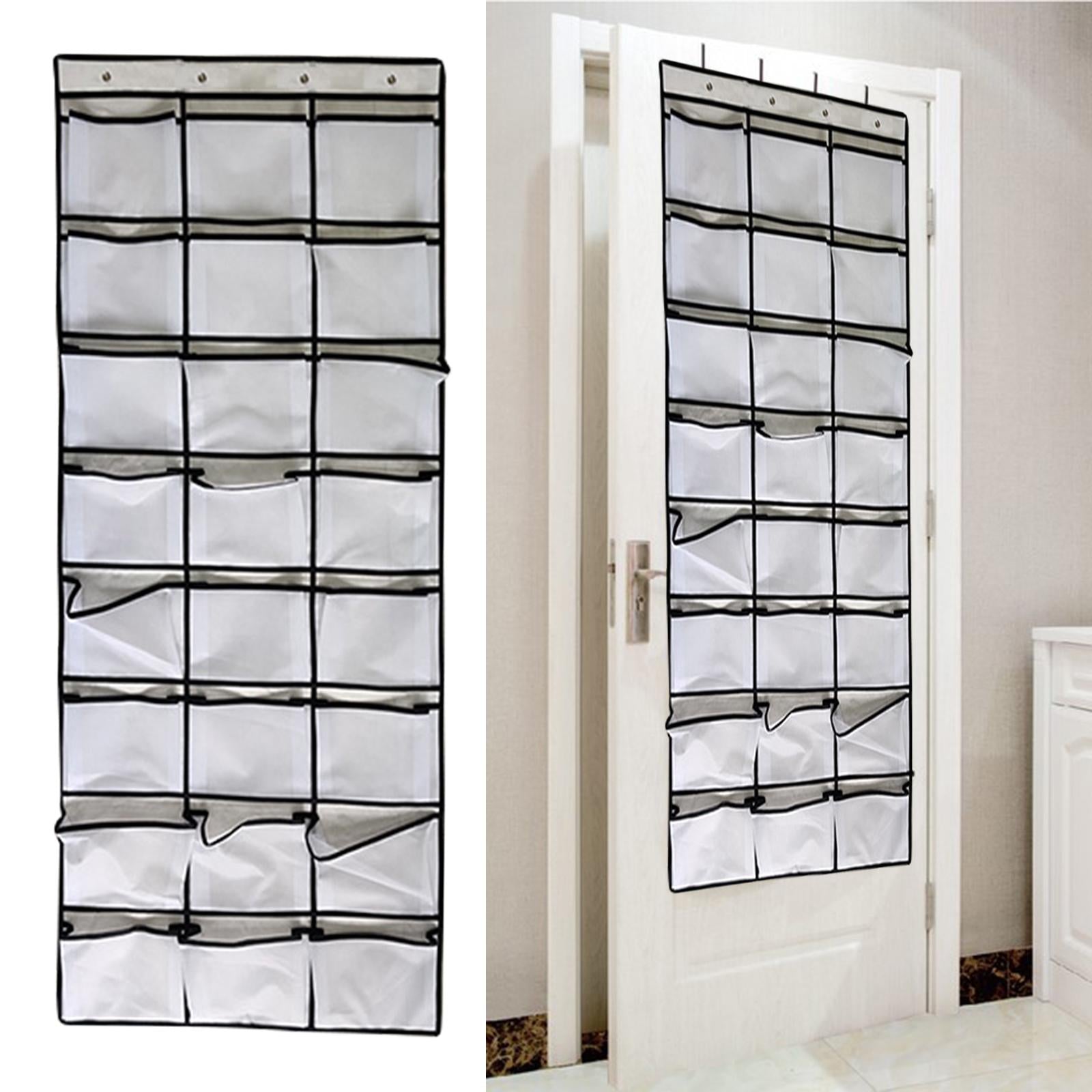 Over The Door Shoe Organizer Rack Folding Multifunctional Bedroom Closet Style B