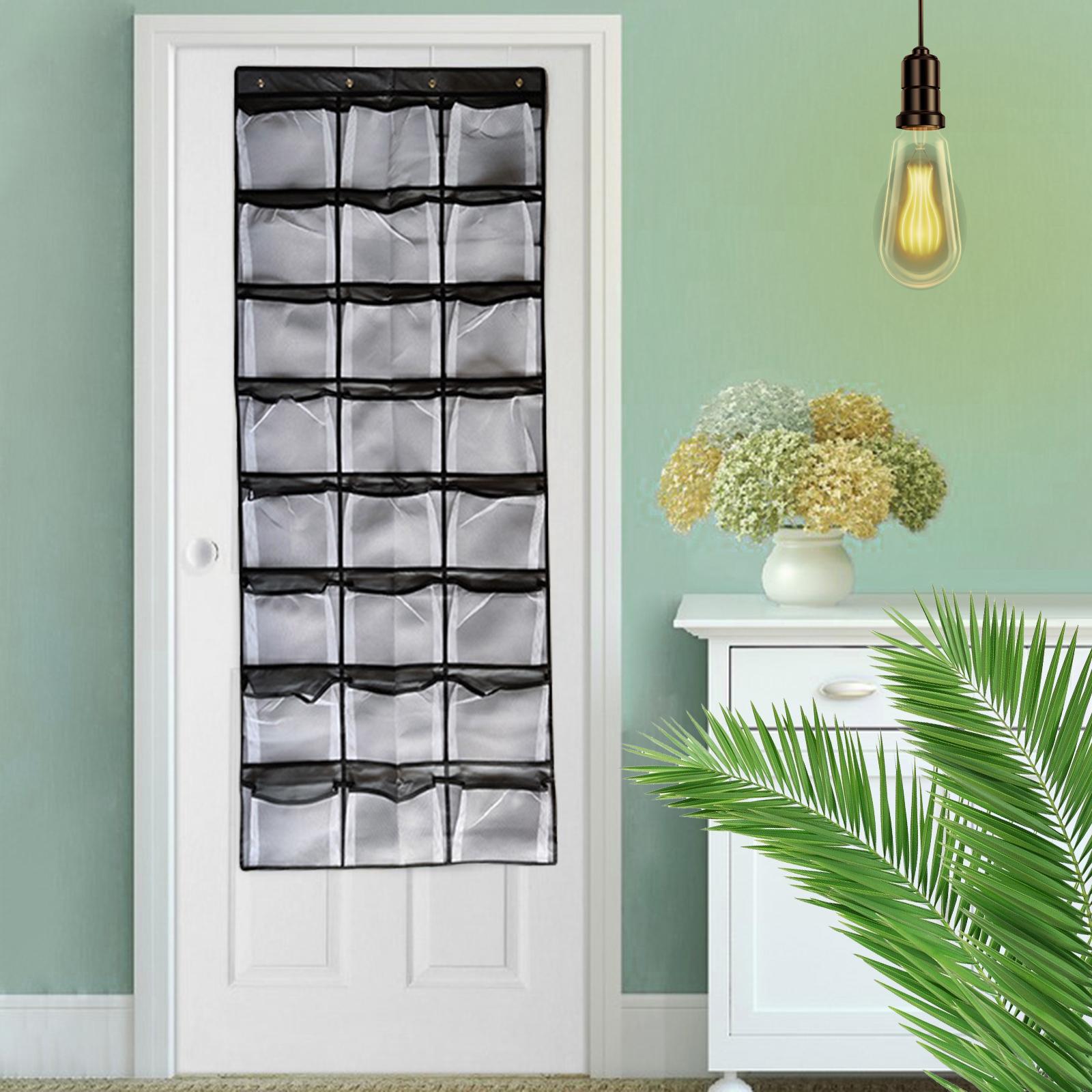 Over The Door Shoe Organizer Rack Folding Multifunctional Bedroom Closet Style C
