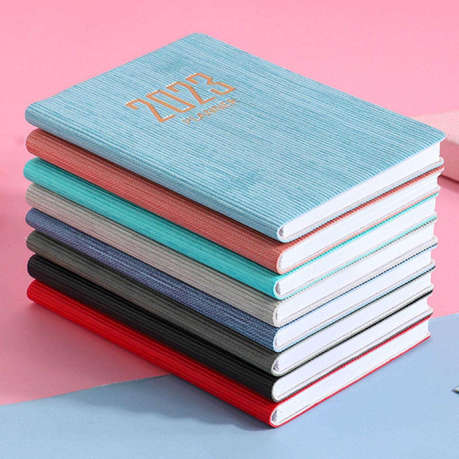 Monthly Planner 2023 Journal A7 Notebook Planner Notepads Project Planning Red