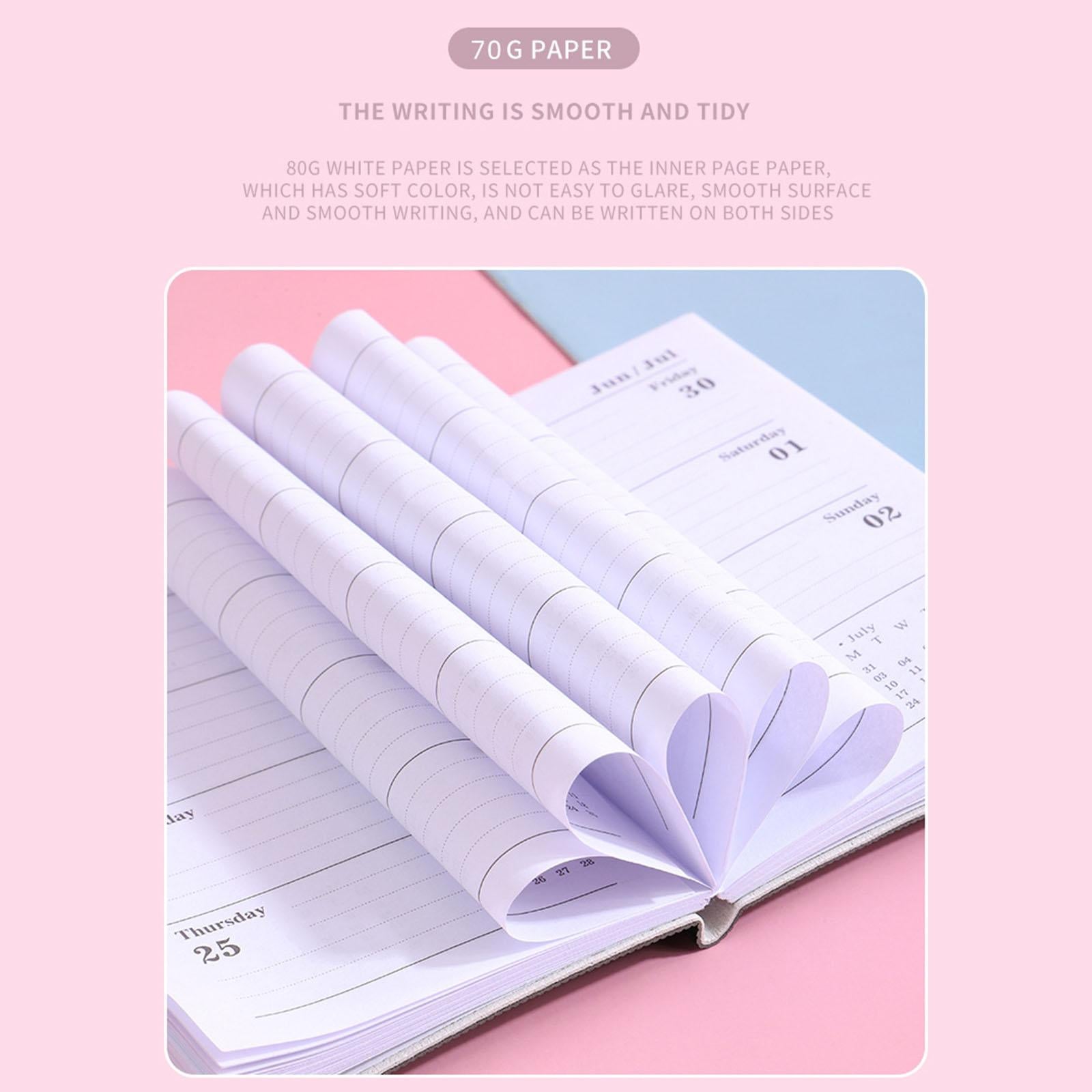 Monthly Planner 2023 Journal A7 Notebook Planner Notepads Project Planning Red