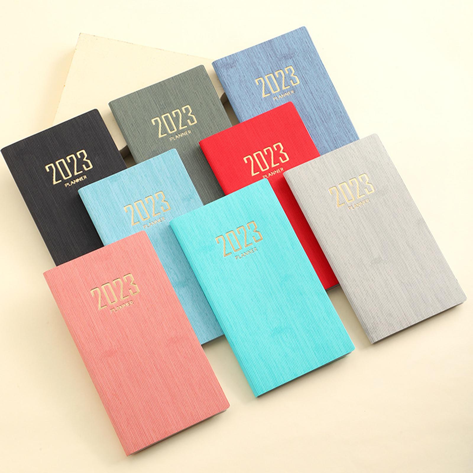 Recording Weekly Notebook Planner Planning Daily Account for Gifts New Year Beige