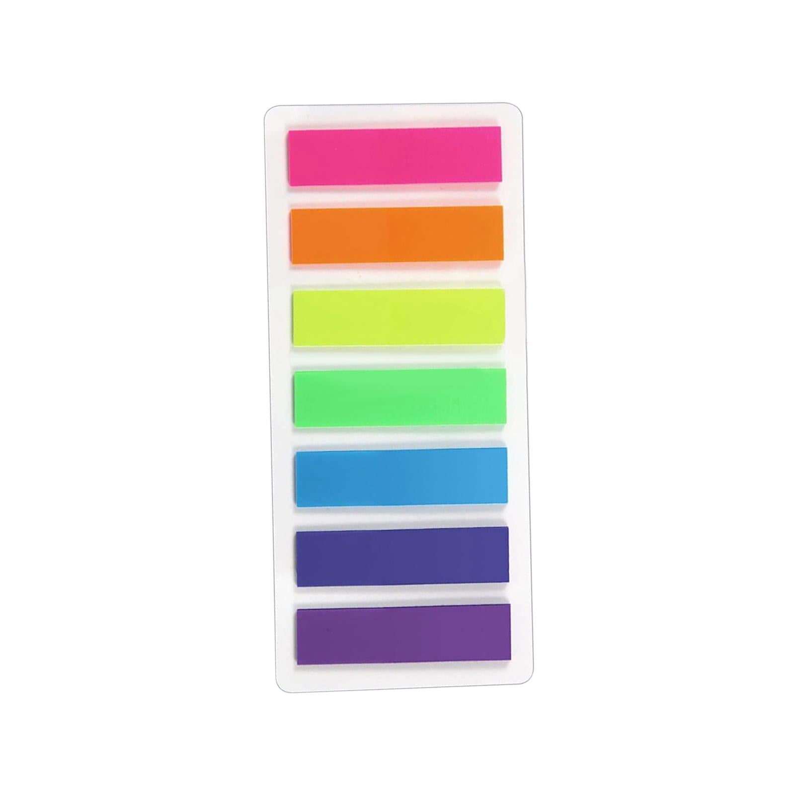 Index Tabs Writable Page Sticky Notes for Diaries Book Markers Magazines Seven Colors