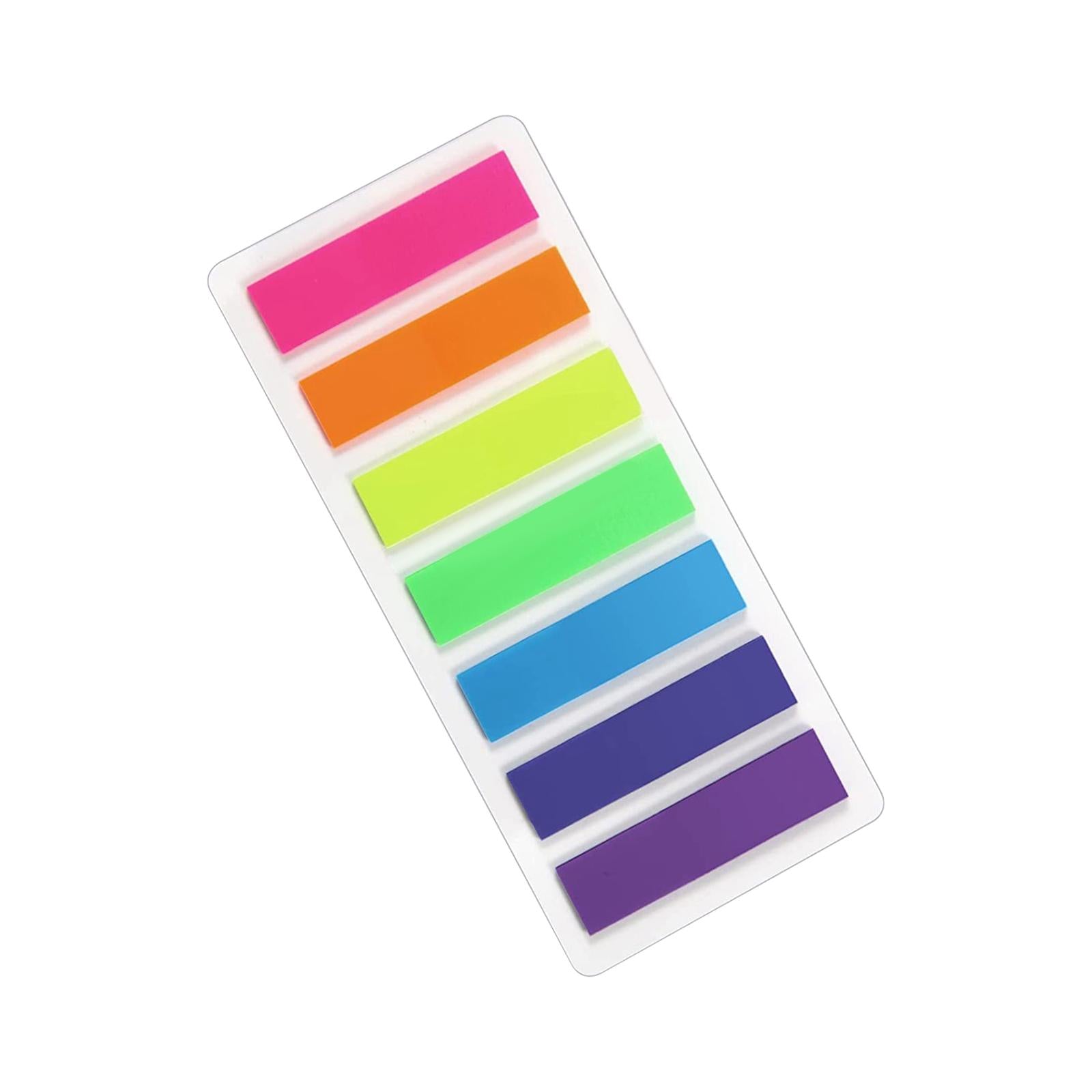 Index Tabs Writable Page Sticky Notes for Diaries Book Markers Magazines Seven Colors