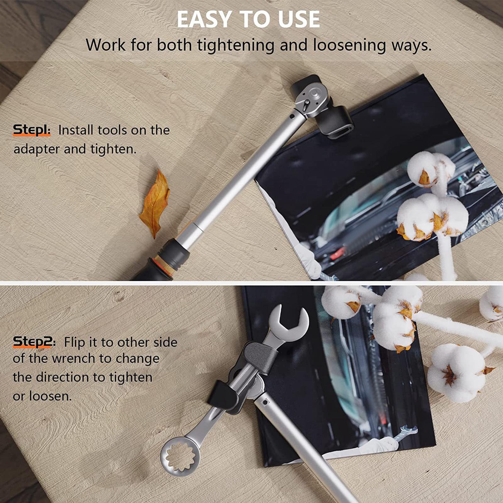 21mm Hex Wrench Extender Adaptor Wear Resistant Extension Fitment