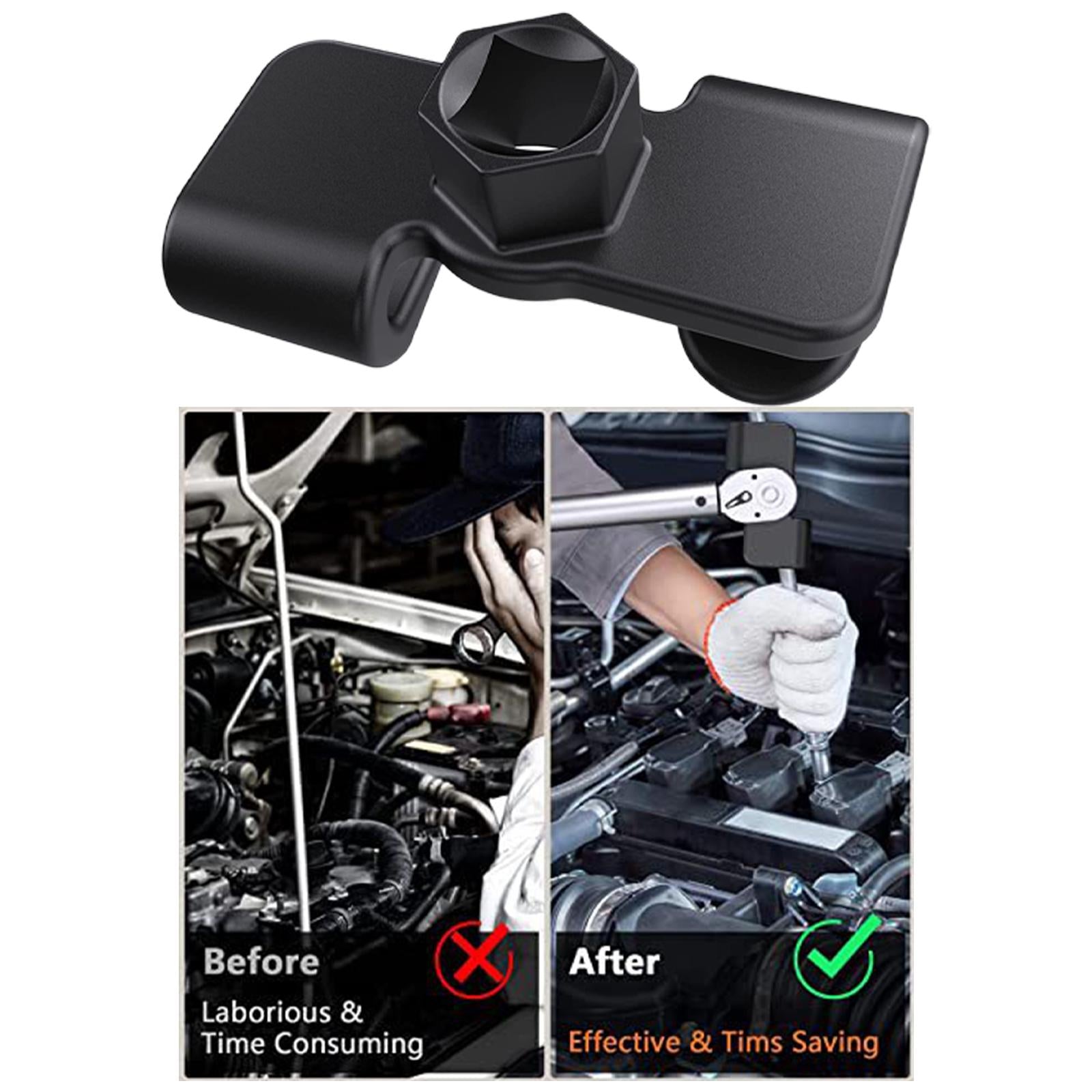 21mm Hex Wrench Extender Adaptor Wear Resistant Extension Fitment