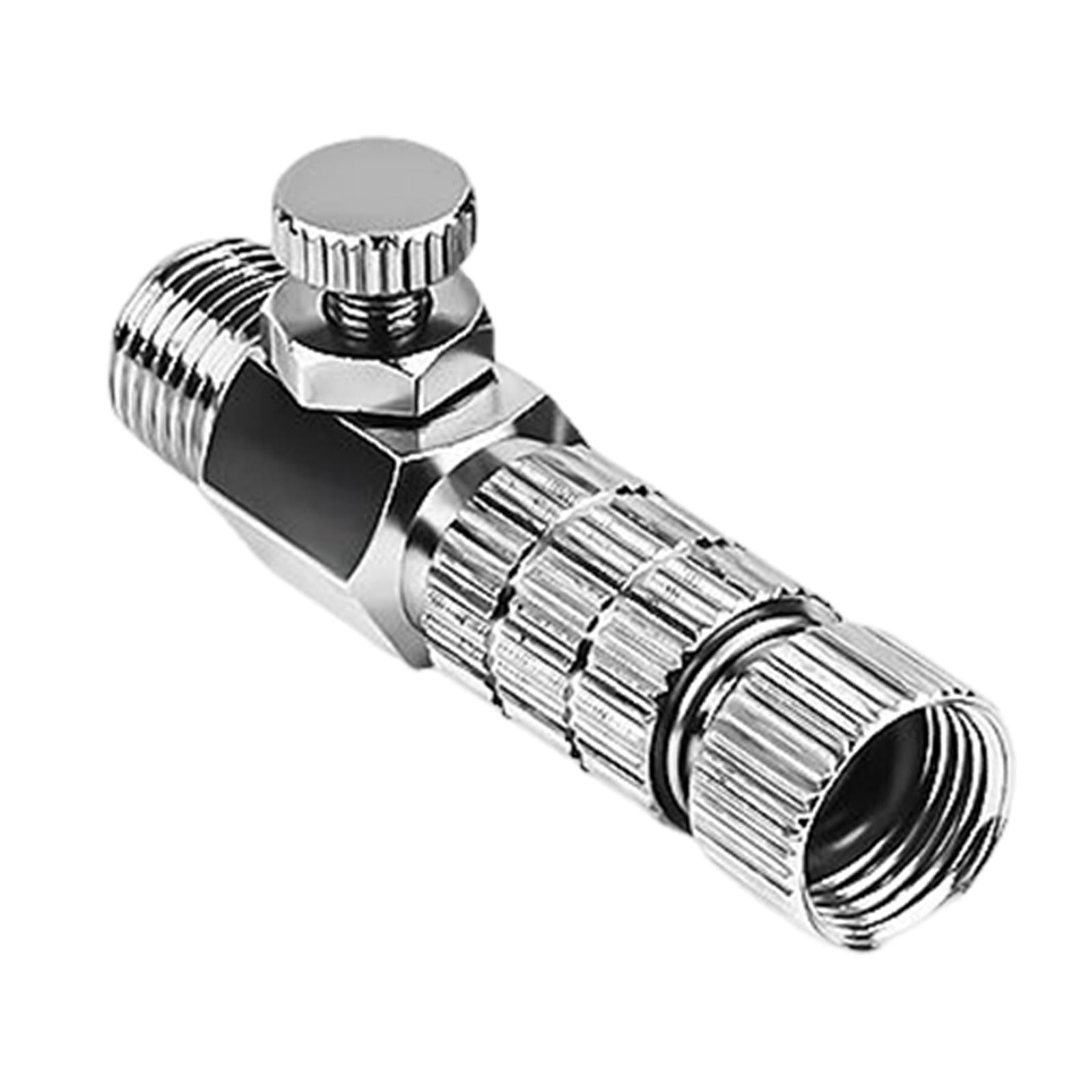 Coupling Adapter Airbrush Quick Connecter Professional for Fitting Connector Adjustable Argent