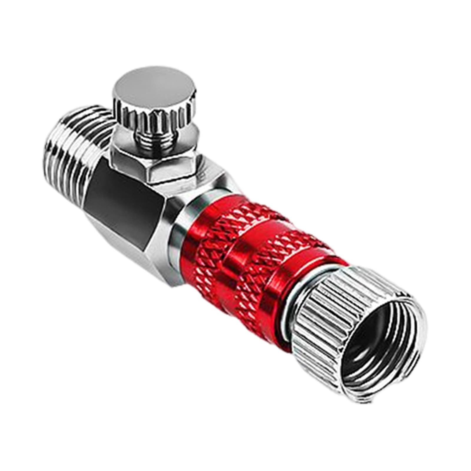 Coupling Adapter Airbrush Quick Connecter Professional for Fitting Connector Adjustable Red