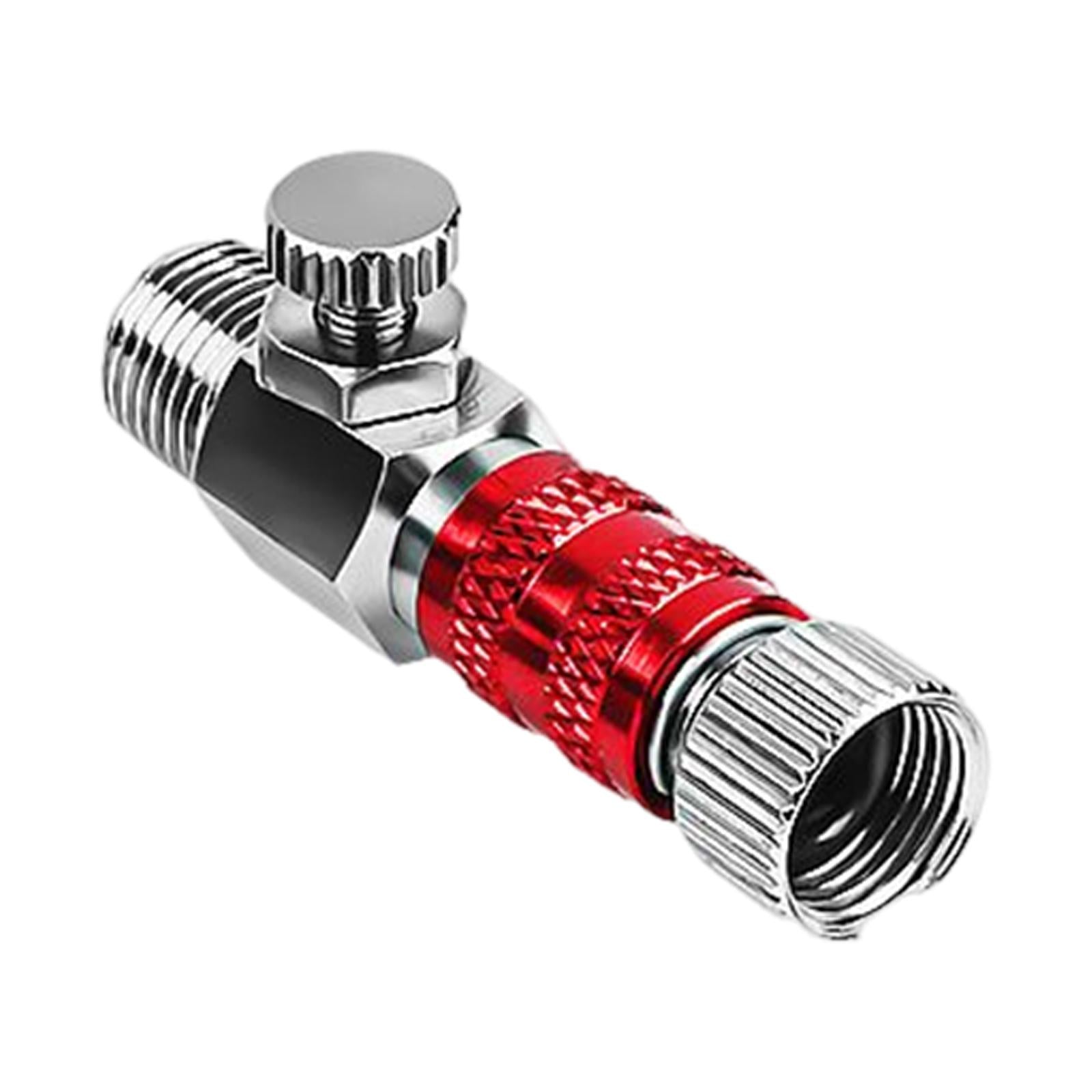 Coupling Adapter Airbrush Quick Connecter Professional for Fitting Connector Adjustable Red