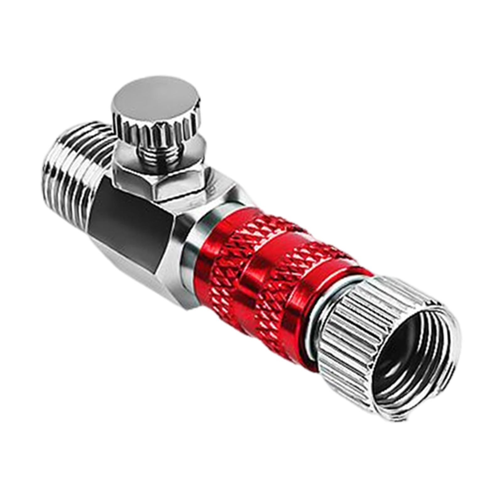 Coupling Adapter Airbrush Quick Connecter Professional for Fitting Connector Adjustable Red
