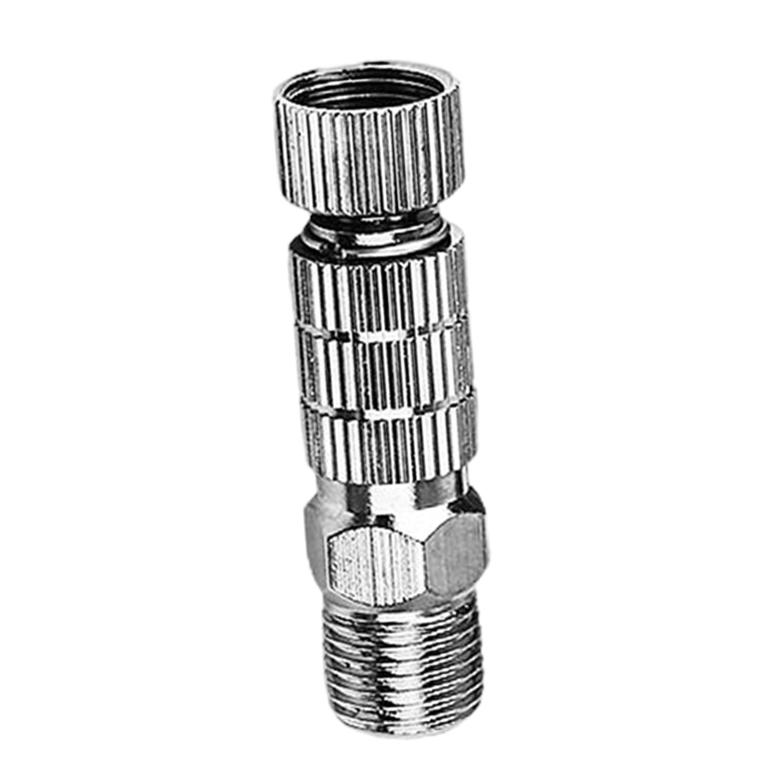 Coupling Adapter Airbrush Quick Connecter Professional for Fitting Connector unadjustable Argent
